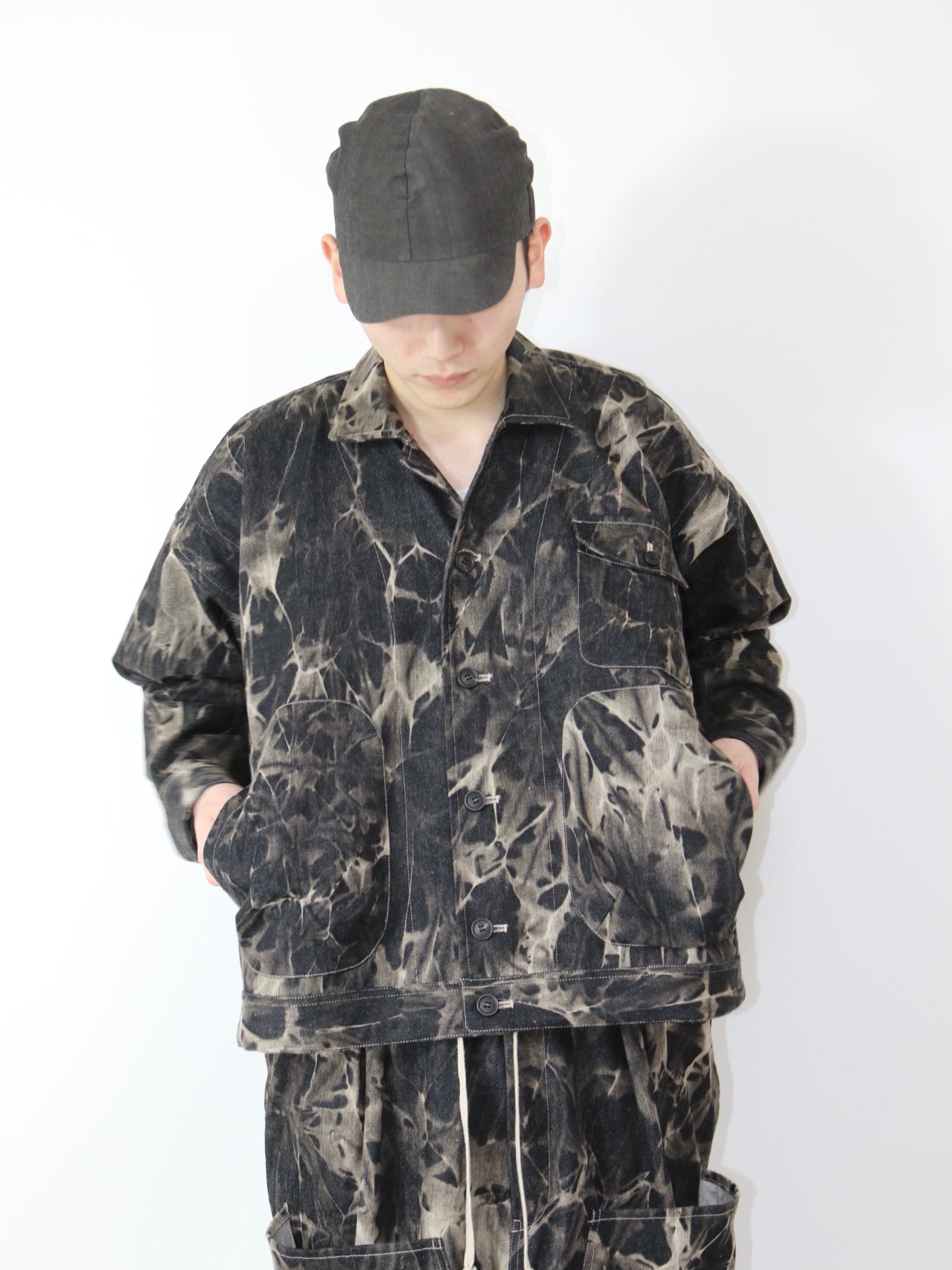 BASEBALL CAP【O19CAP1】OFF BLACK