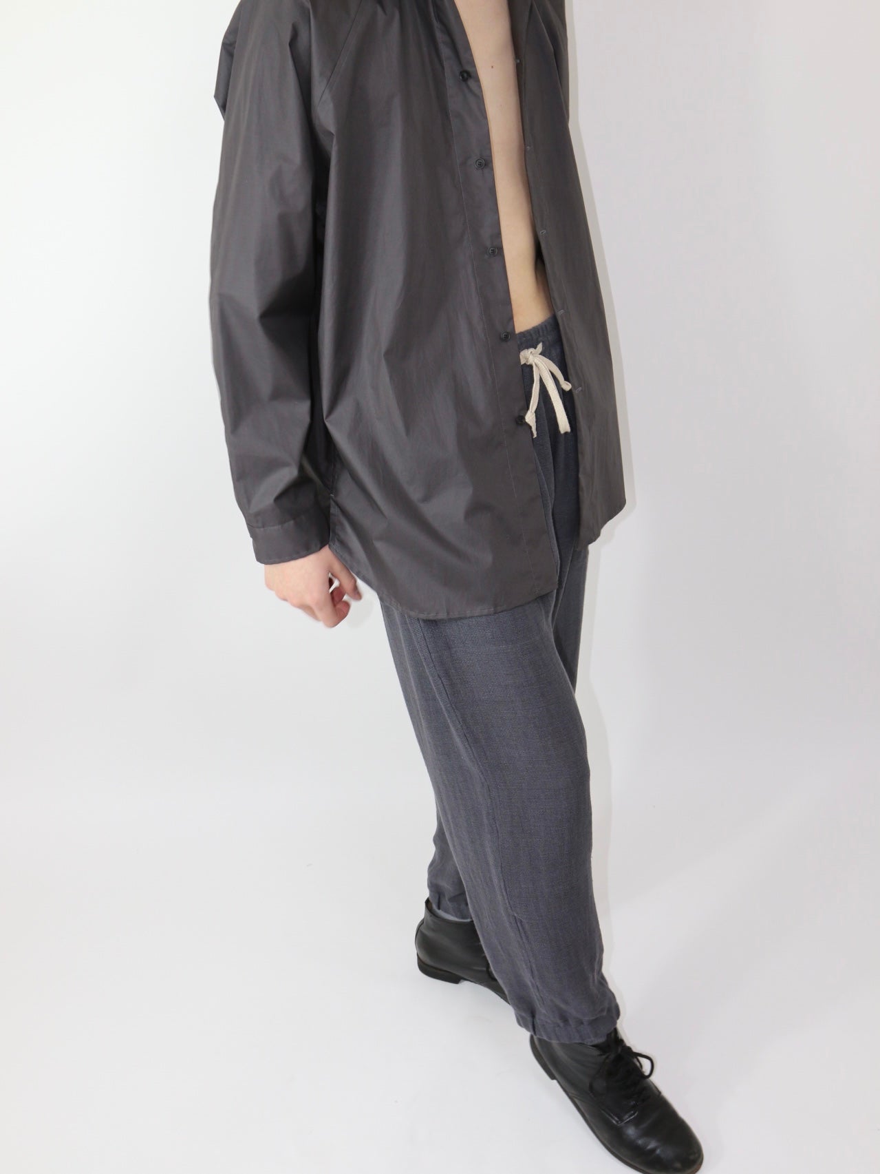 OVER SHIRT【O19SRT3】DK GREY