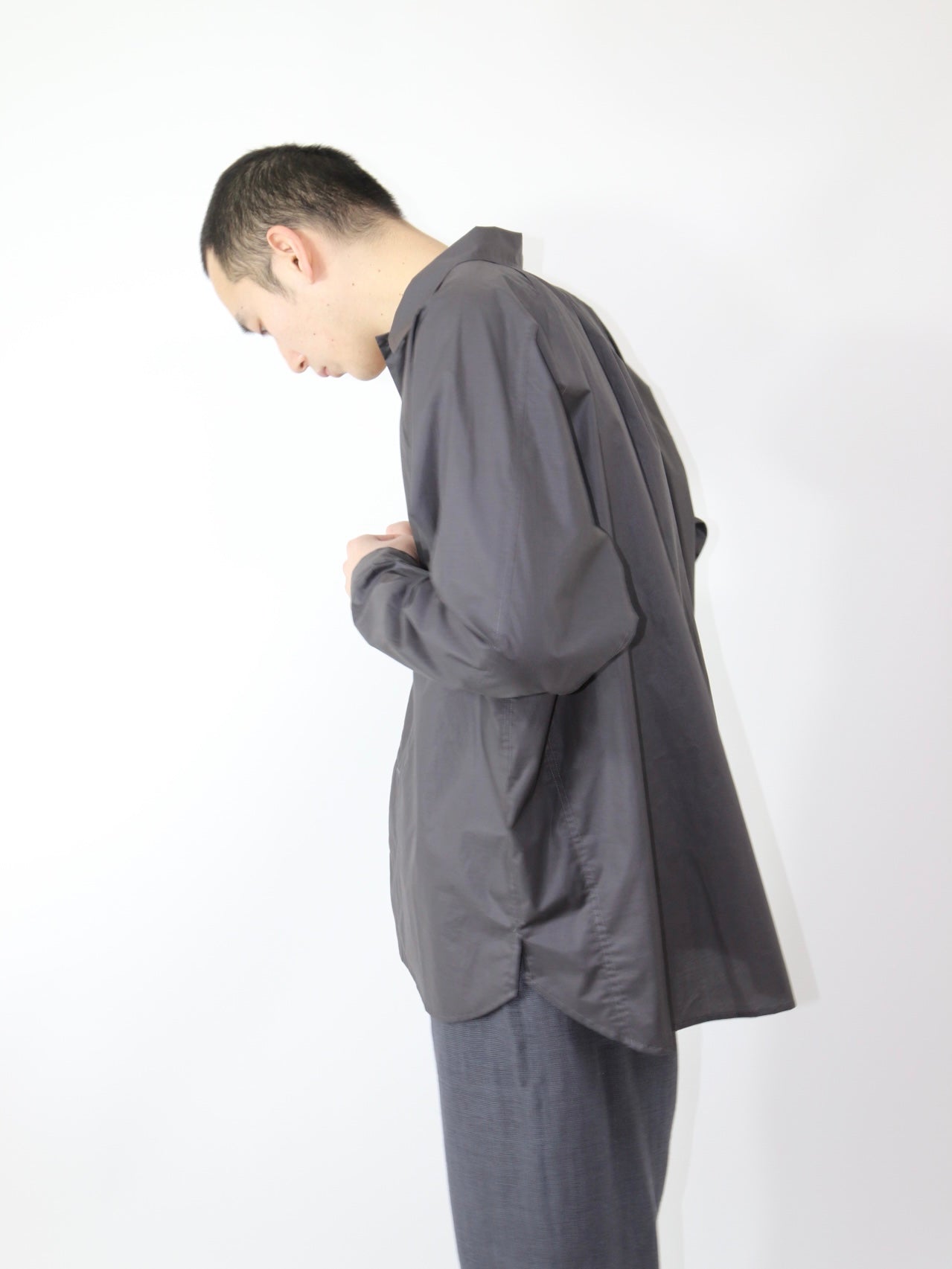 OVER SHIRT【O19SRT3】DK GREY