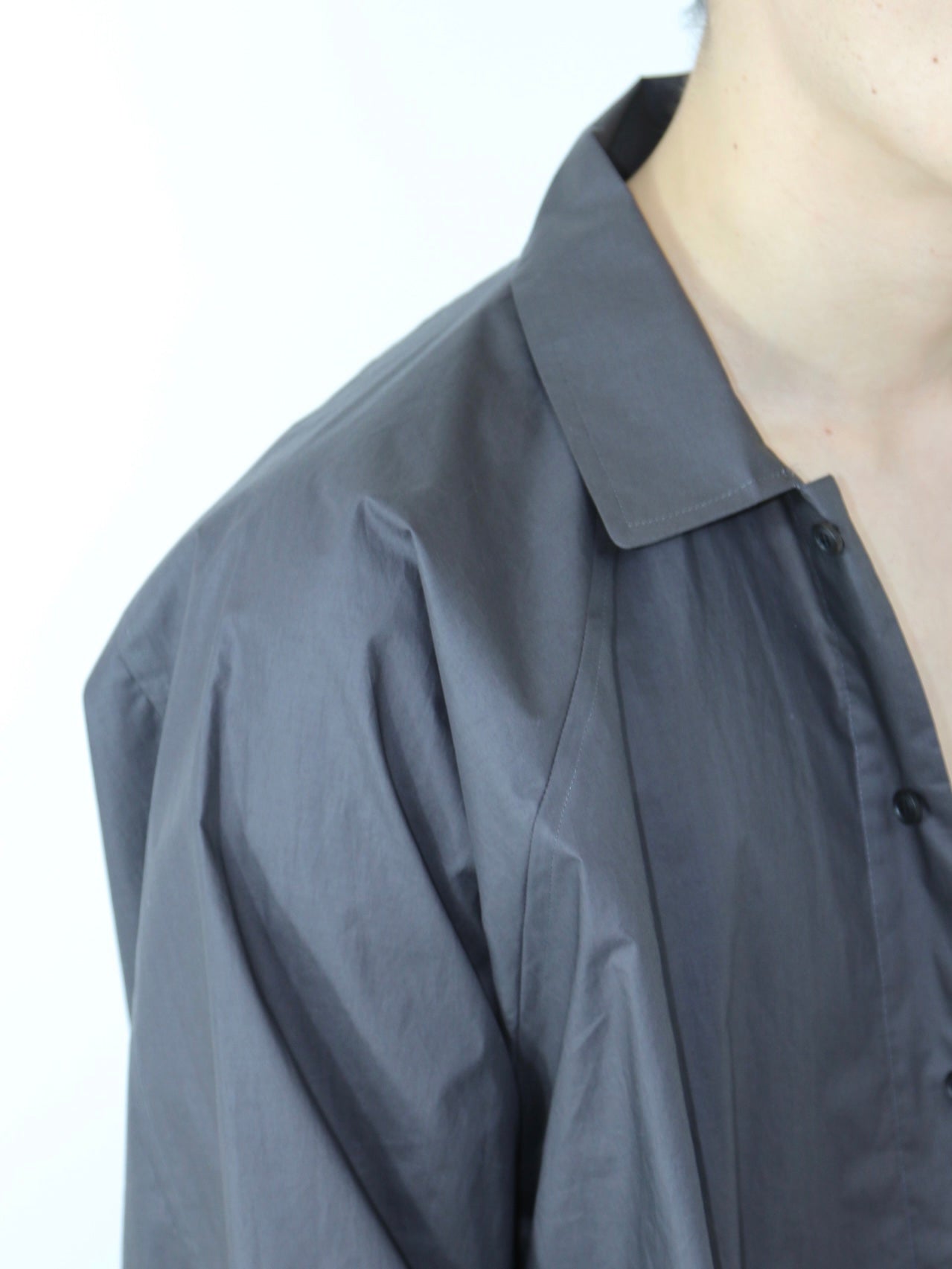 OVER SHIRT【O19SRT3】DK GREY