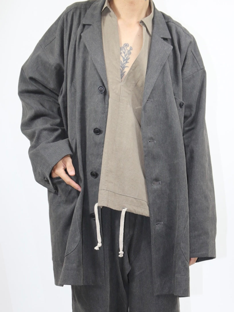 COVERALL【O21JKT4】OFF BLACK