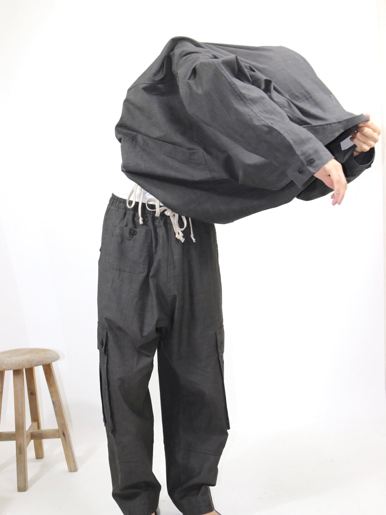 CARGO TROUSER【O21TR3 】DK SUMI