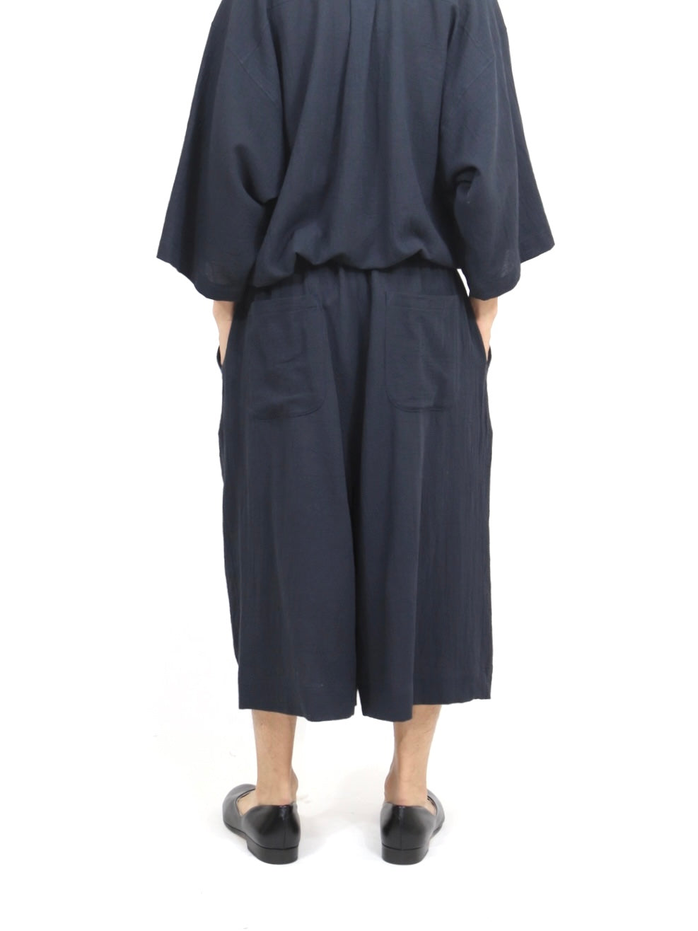 WIDE SHORT PANTS【O21TR1】MIDNIGHT