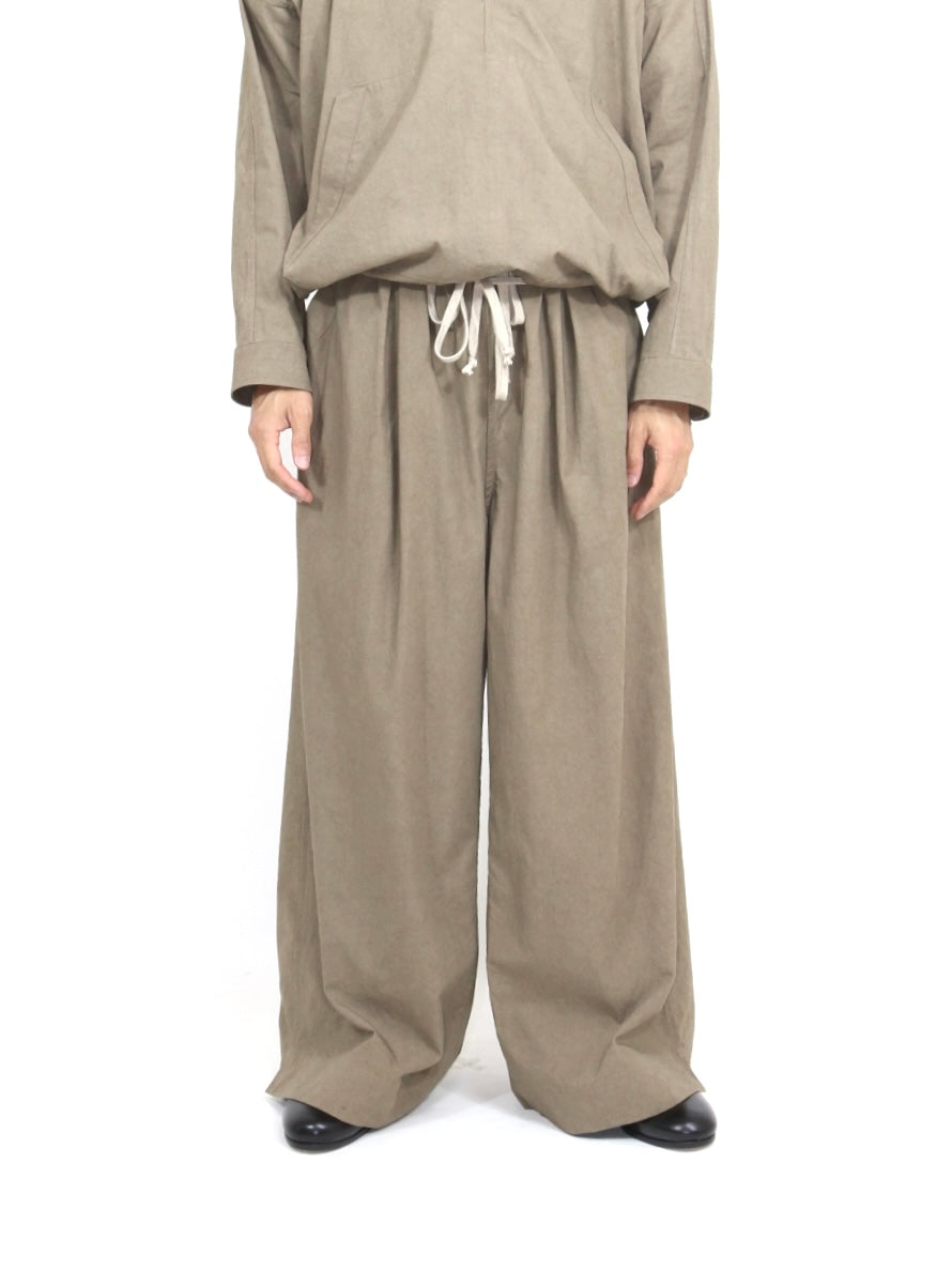EASY WIDE PANTS【O21TR2】MOCHA