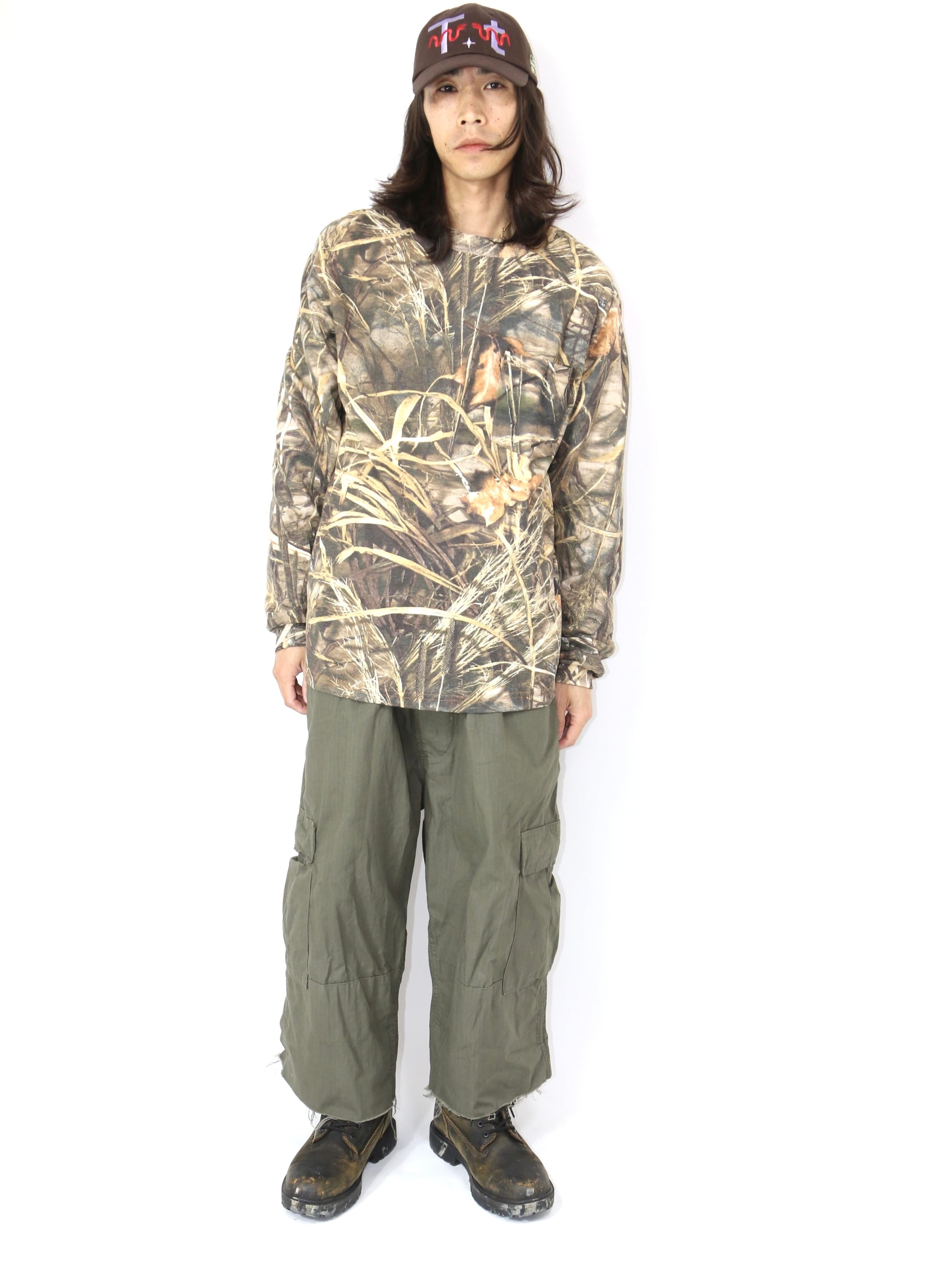 DS real tree long sleeve tee A