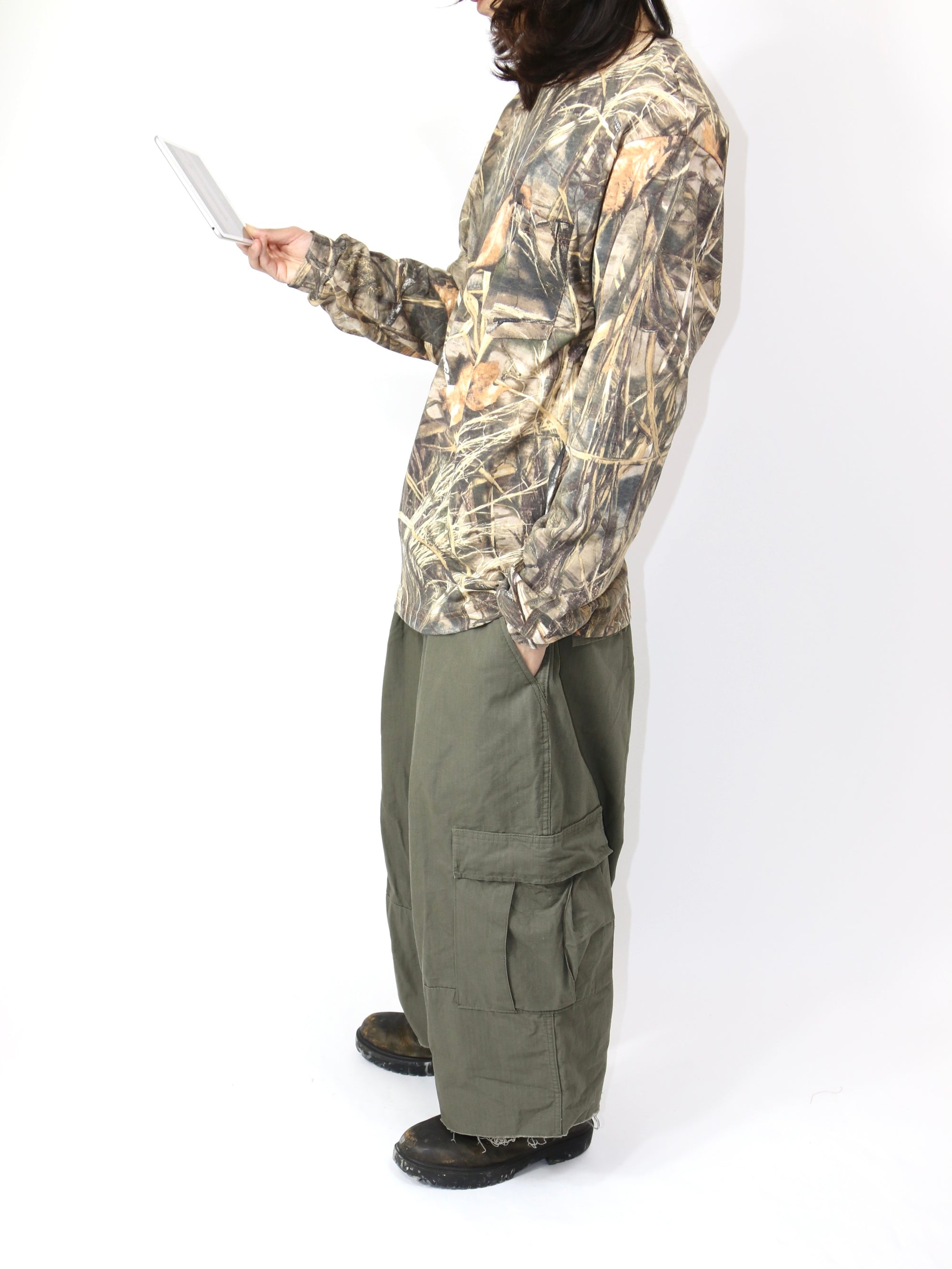 DS real tree long sleeve tee A