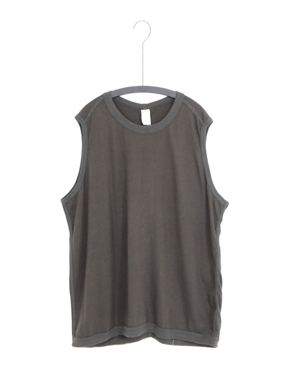 SLEEVELESS TEE【O21TS2】OFF BLACK