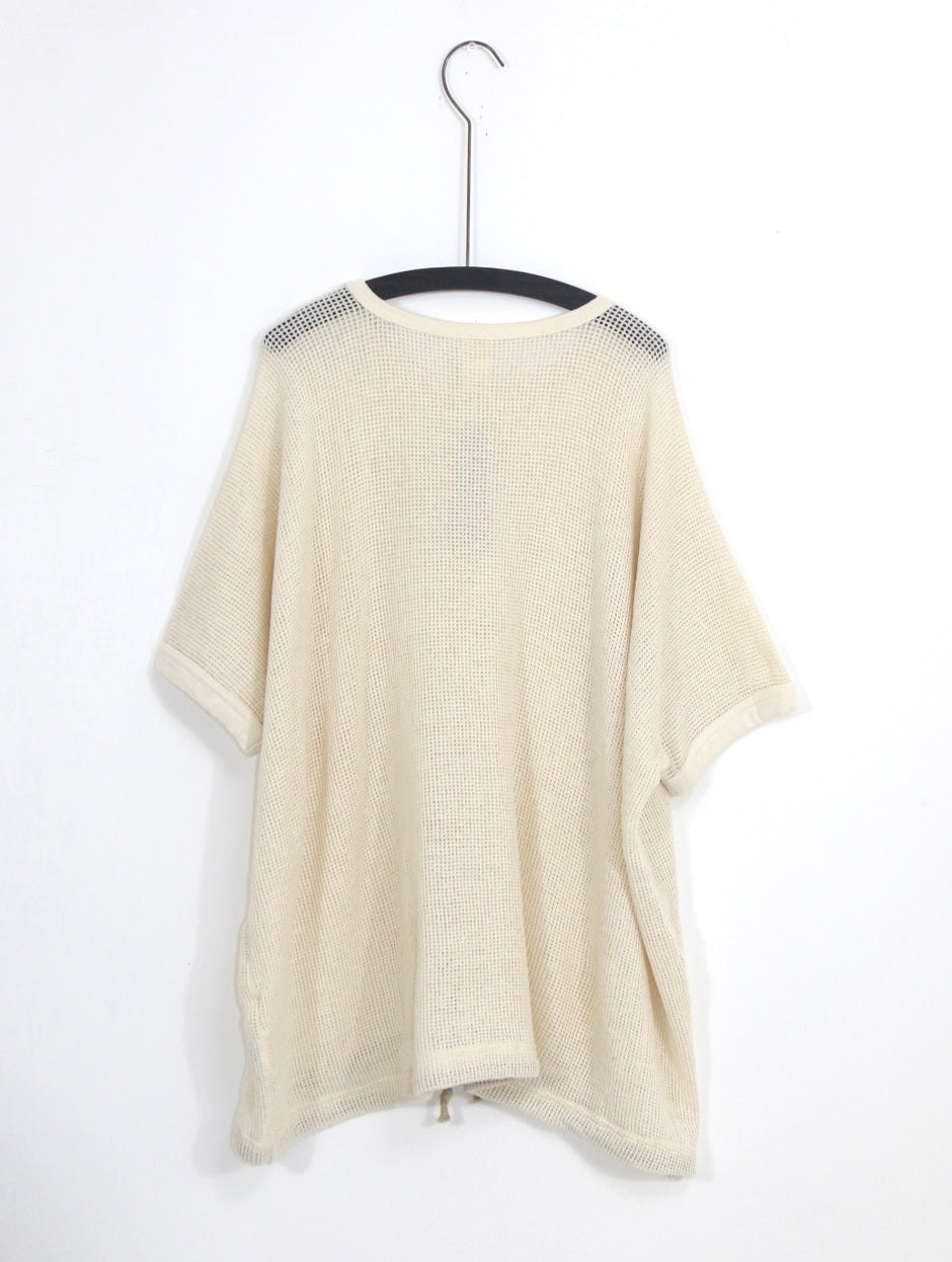 BALLOON MESH TEE【O21TS1M】KINARI