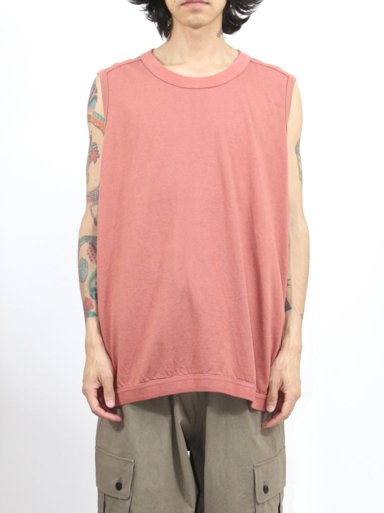 SLEEVELESS TEE【O21TS2】CHERRY