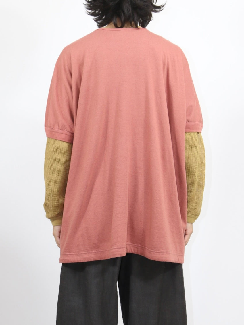 BALLOON TEE【O21TS1】CHERRY