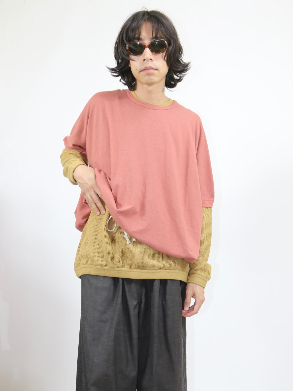 BALLOON TEE【O21TS1】CHERRY