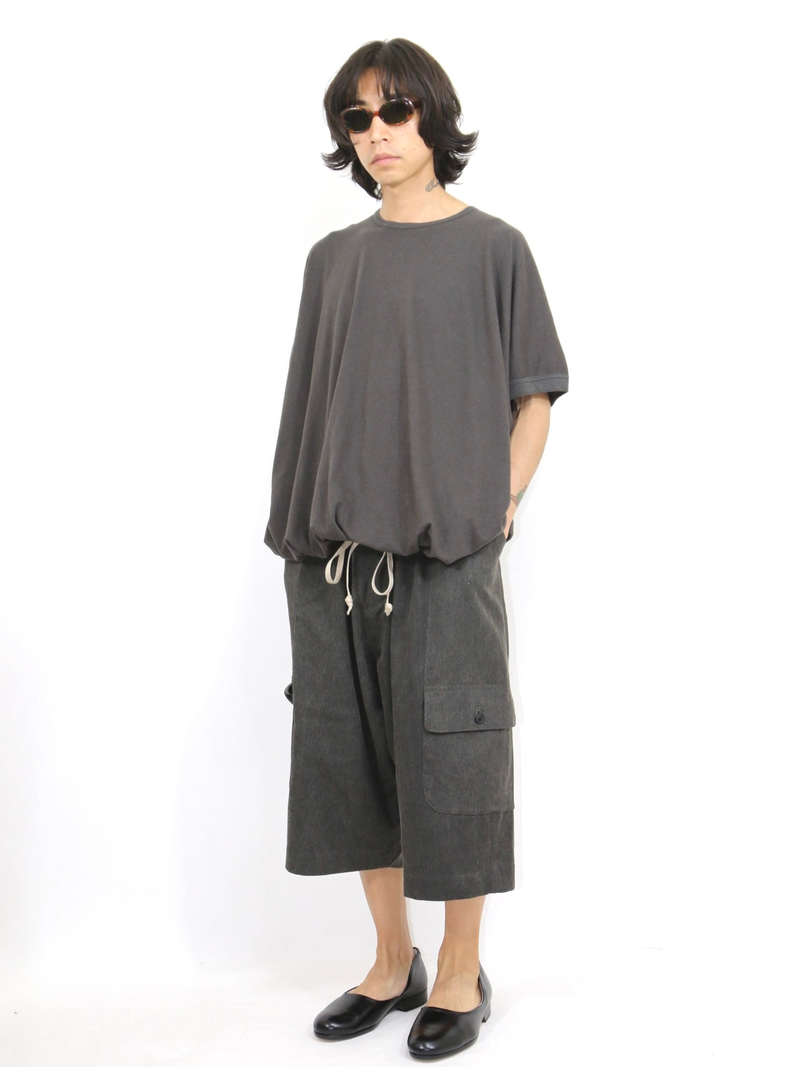 BALLOON TEE【O21TS1】OFF BLACK