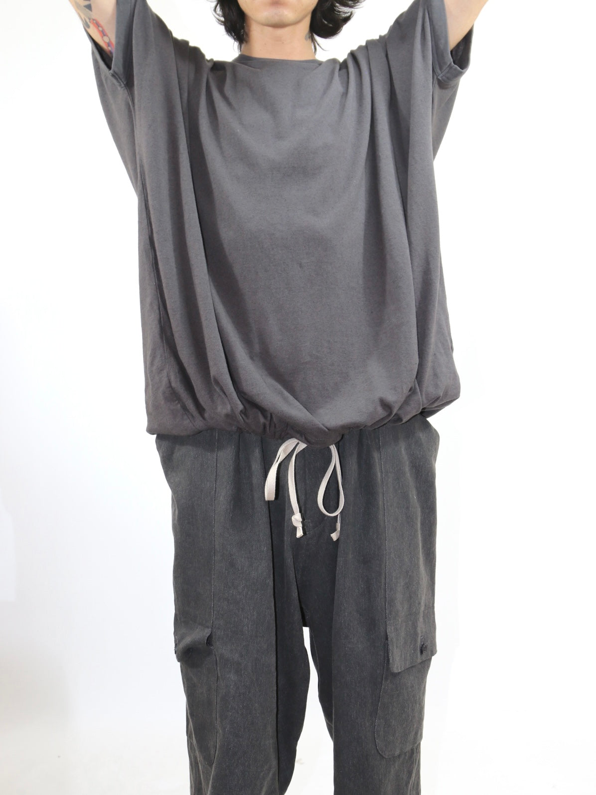BALLOON TEE【O21TS1】OFF BLACK