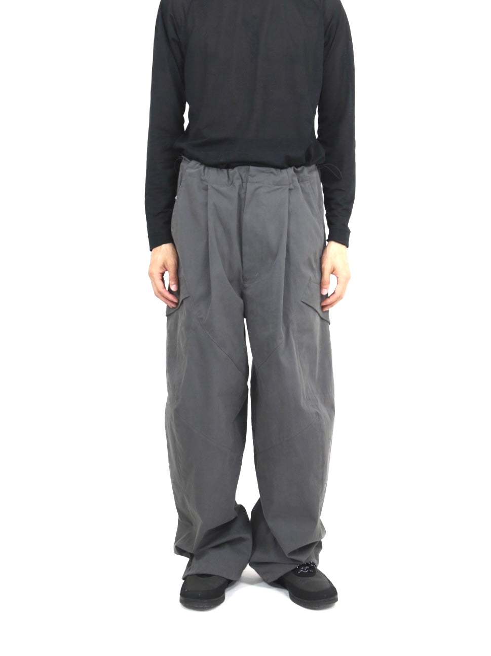 GABRIEL TROUSERS【FU-212】DK GREY