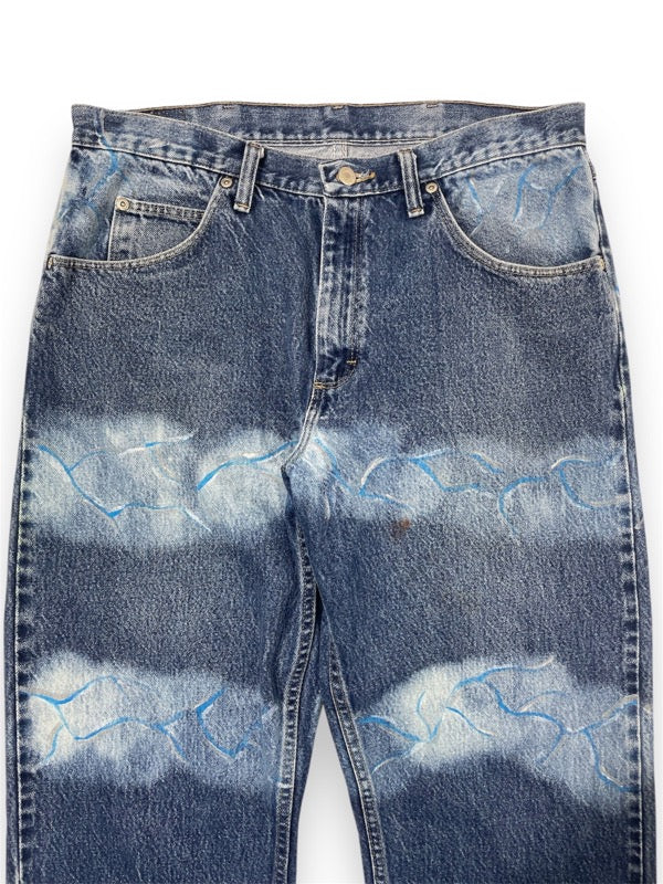 hand painted denim〝Wrangler〟