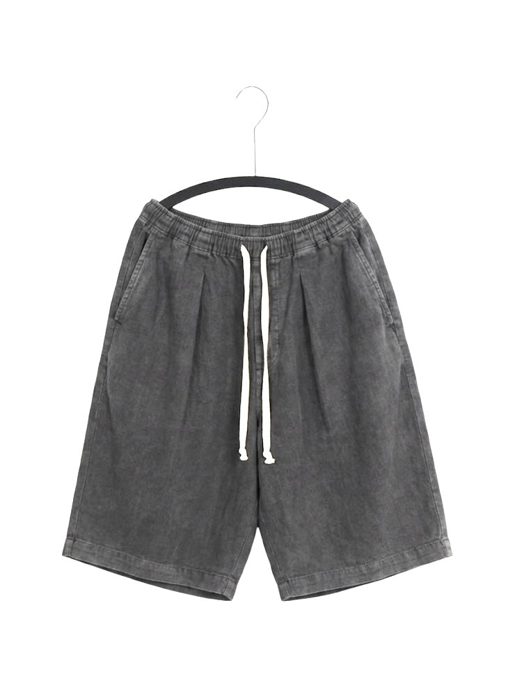 RUNNING POISON SHORTS MIDDLE LENGTH【A-126】FADE BLACK
