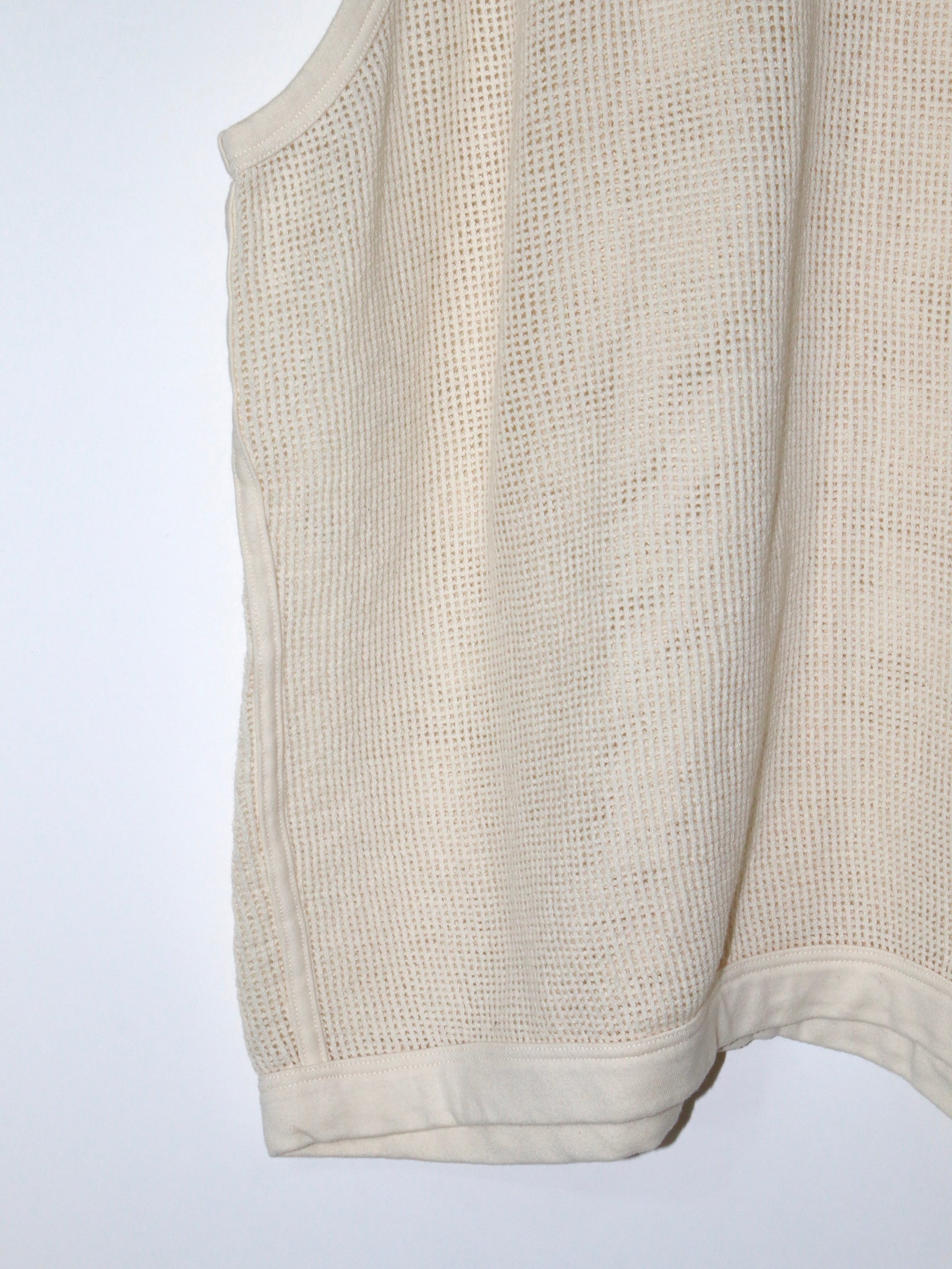 SLEEVELESS MESH TEE【O19TT1M】KINARI