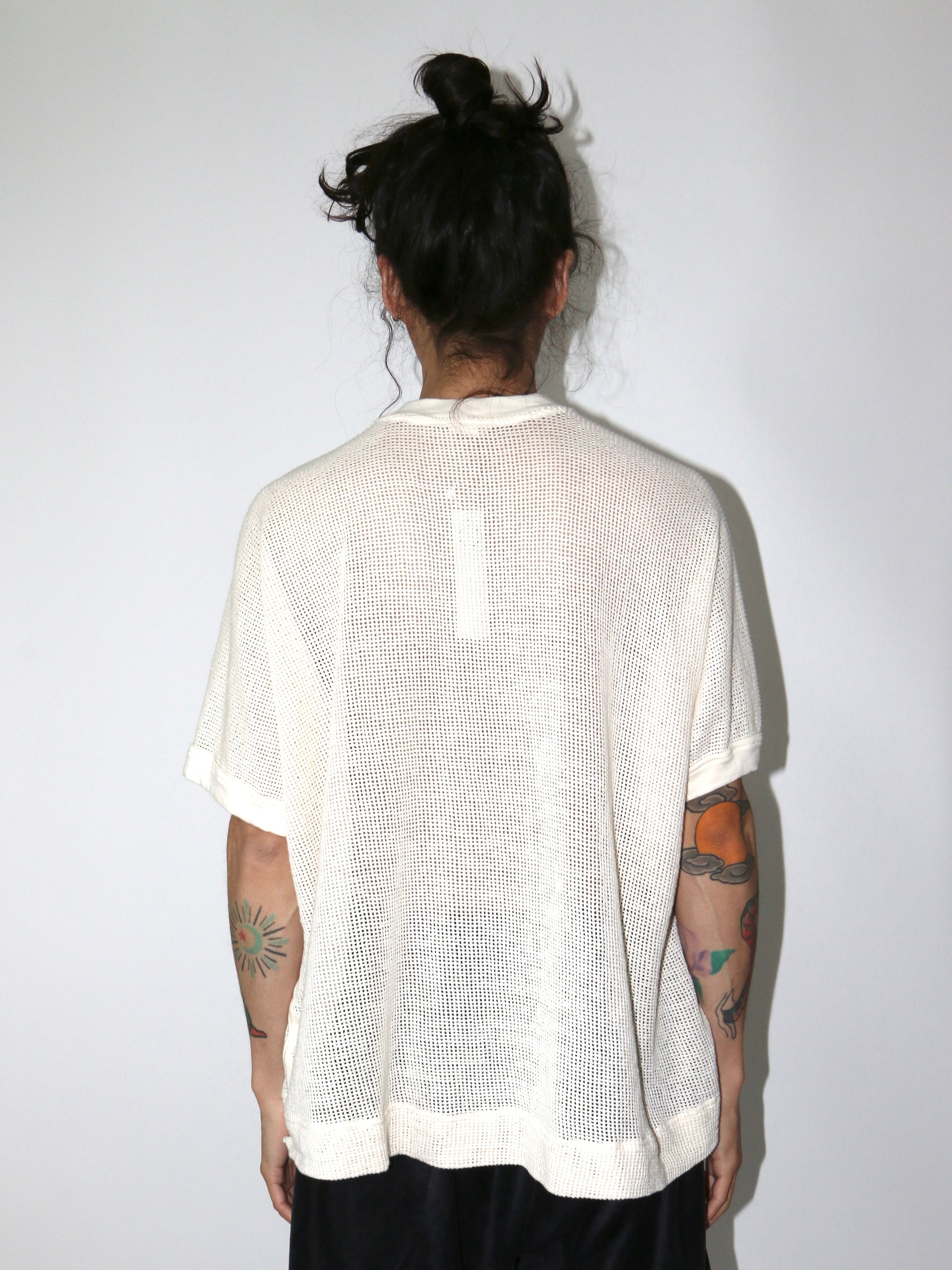 BASIC MESH TEE【O19TS5M】KINARI