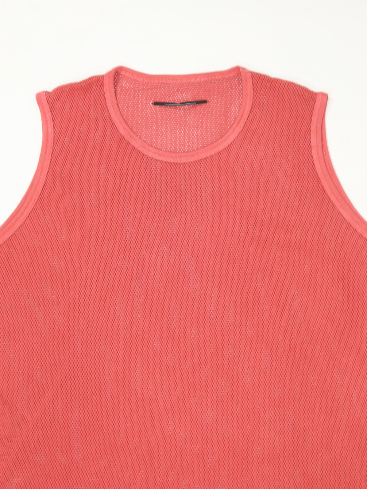 MESH SLEEVELESS【A100】SHABBY RED