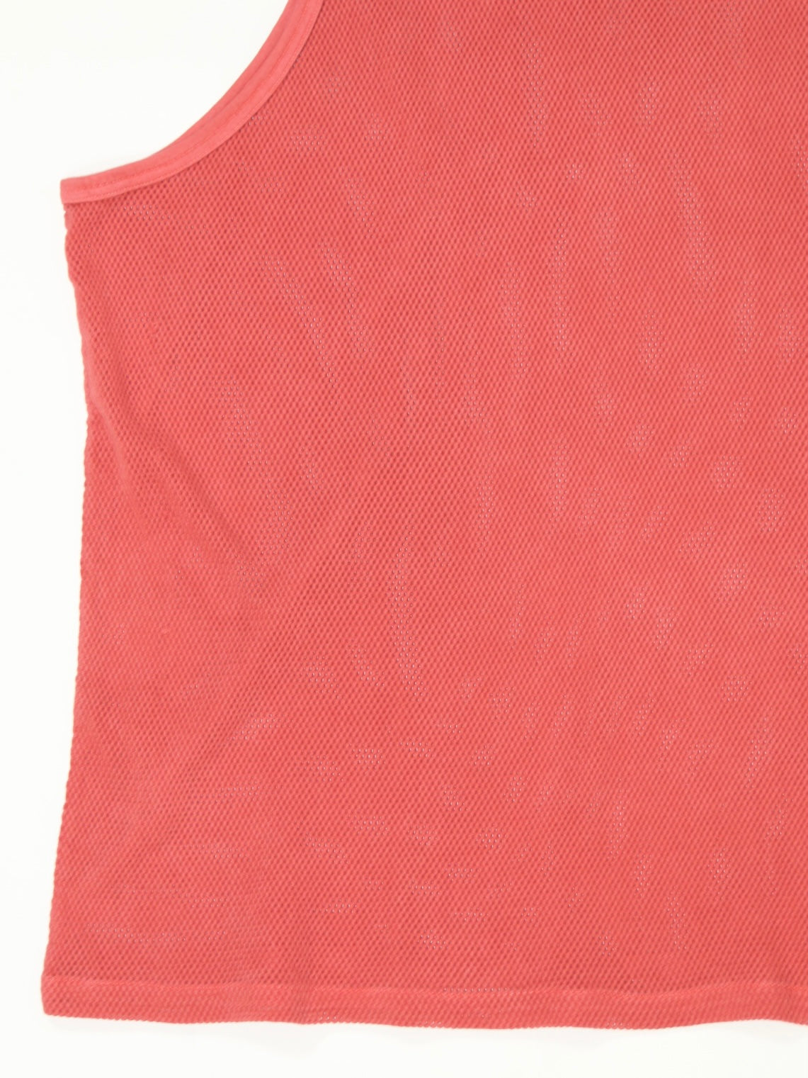 MESH SLEEVELESS【A100】SHABBY RED