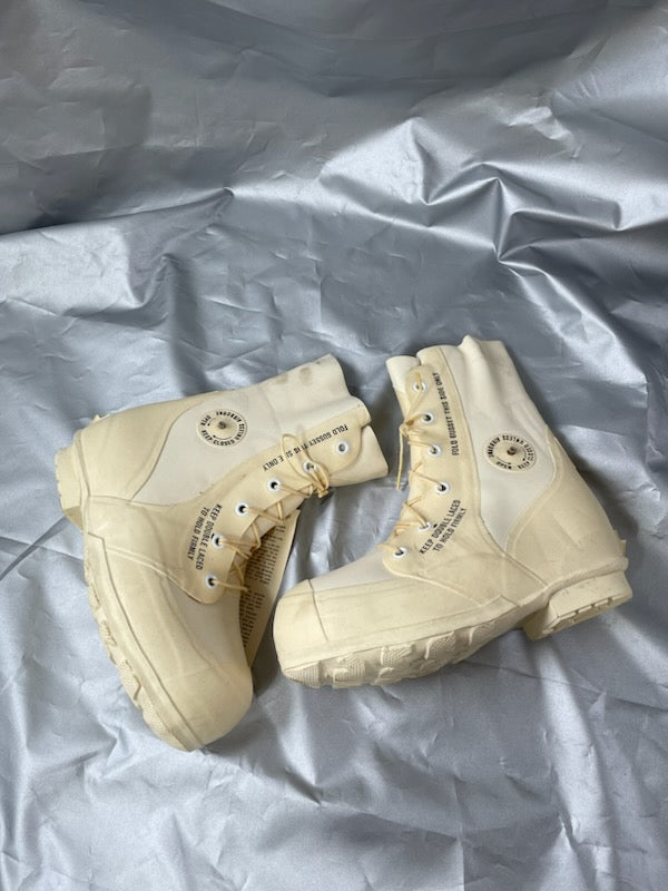 US Military MICKEY MOUSE BOOTS White (BUNNY BOOTS)