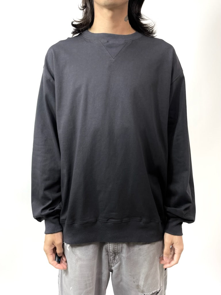 LS SWEAT TEE 【A90 】CHARCOAL