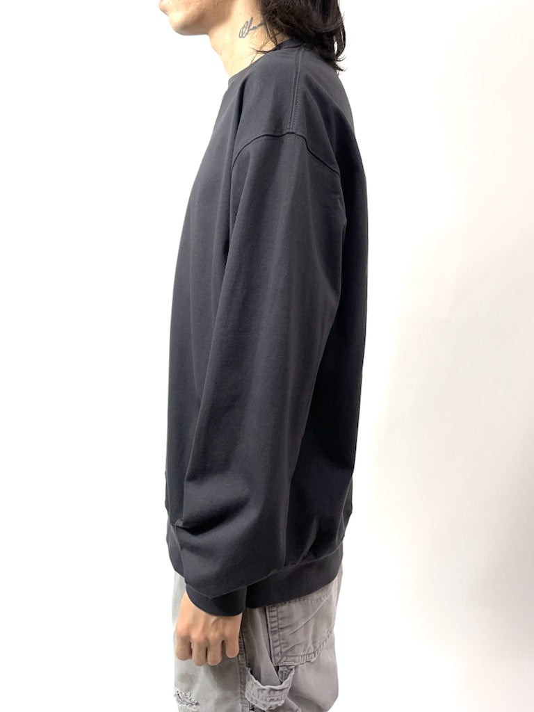 LS SWEAT TEE 【A90 】CHARCOAL