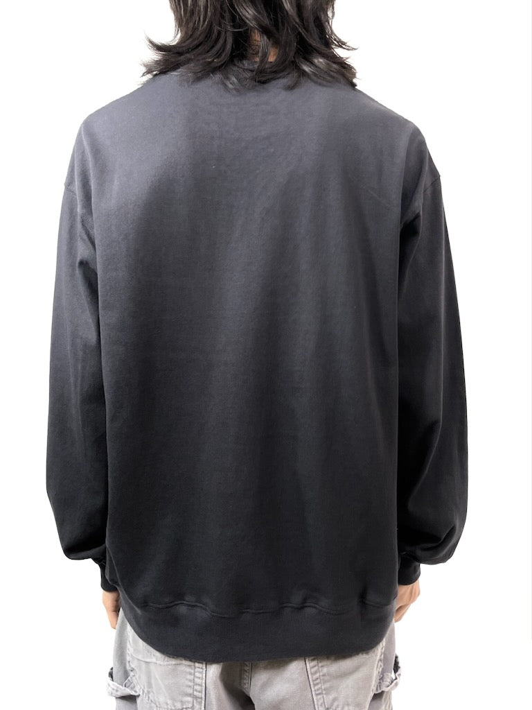 LS SWEAT TEE 【A90 】CHARCOAL