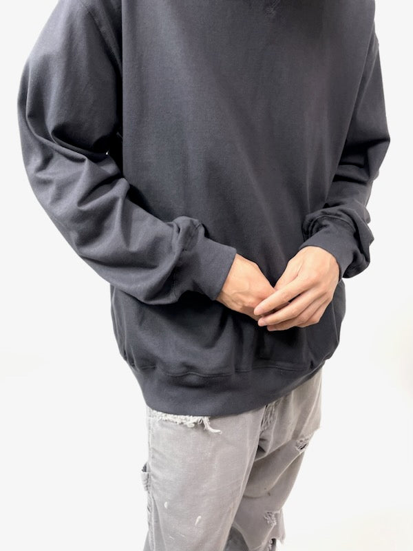 LS SWEAT TEE 【A90 】CHARCOAL