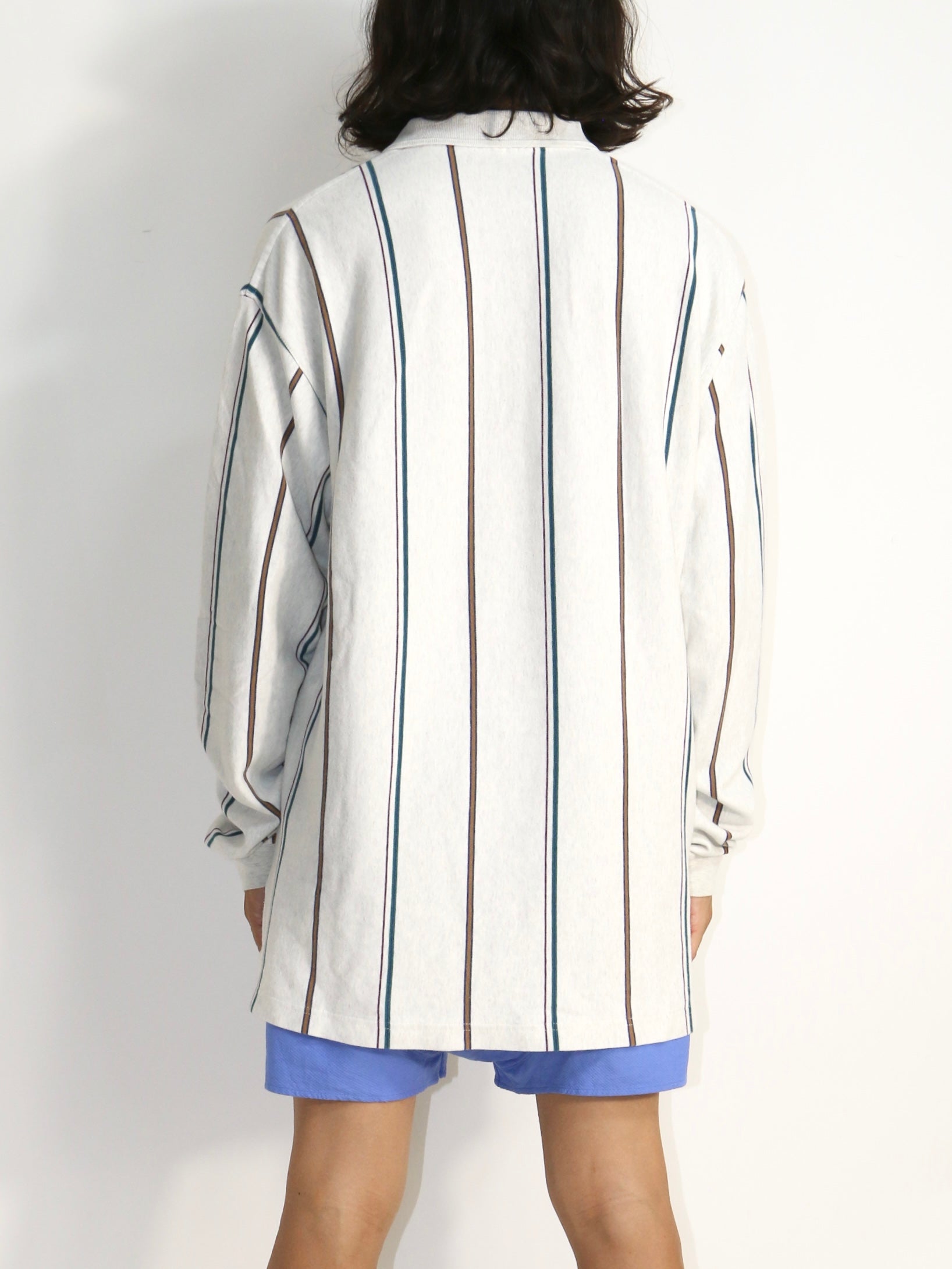 90's stripe polo〝Eddie Bauer〟