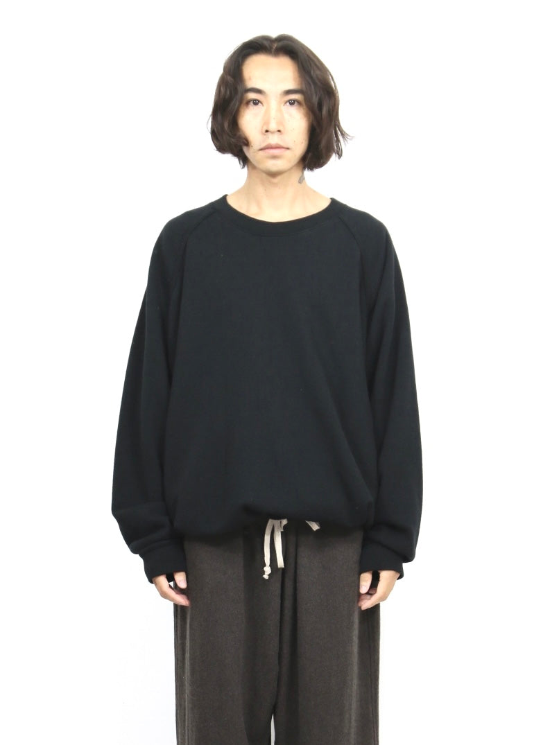 BALLOON SWEAT【O22TS5 】BLACK