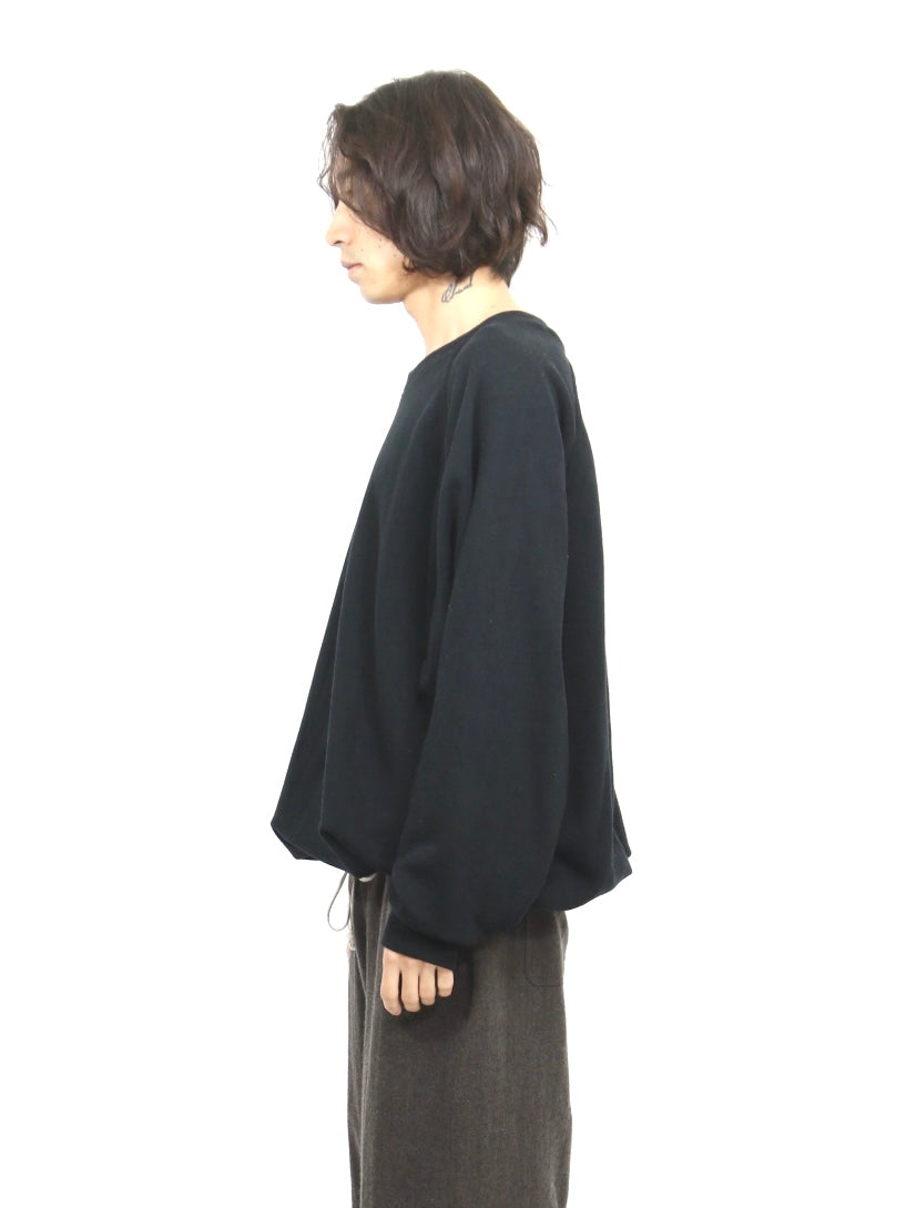 BALLOON SWEAT【O22TS5 】BLACK
