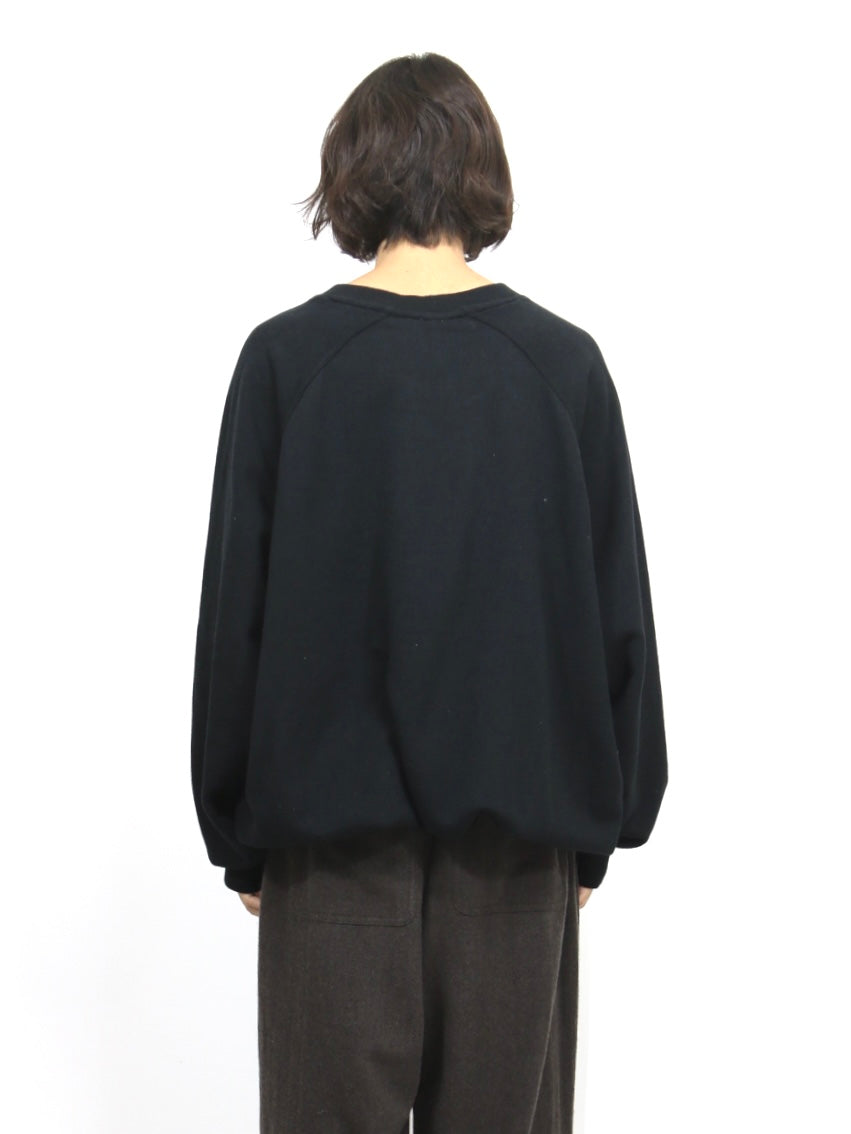 BALLOON SWEAT【O22TS5 】BLACK