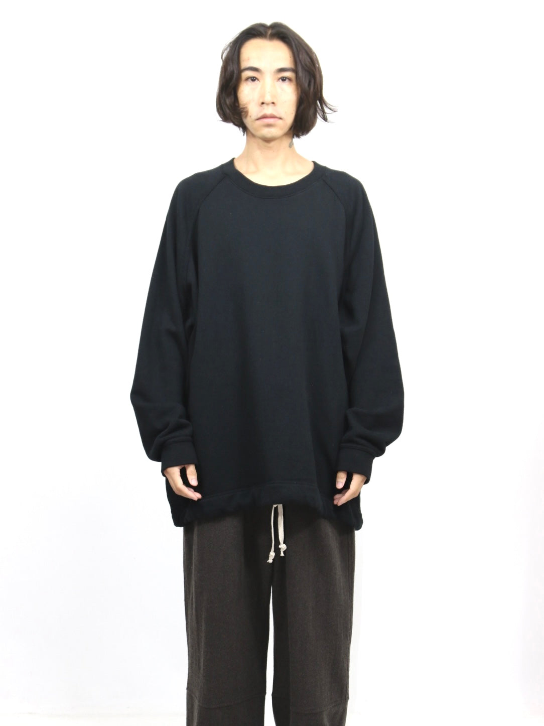 BALLOON SWEAT【O22TS5 】BLACK