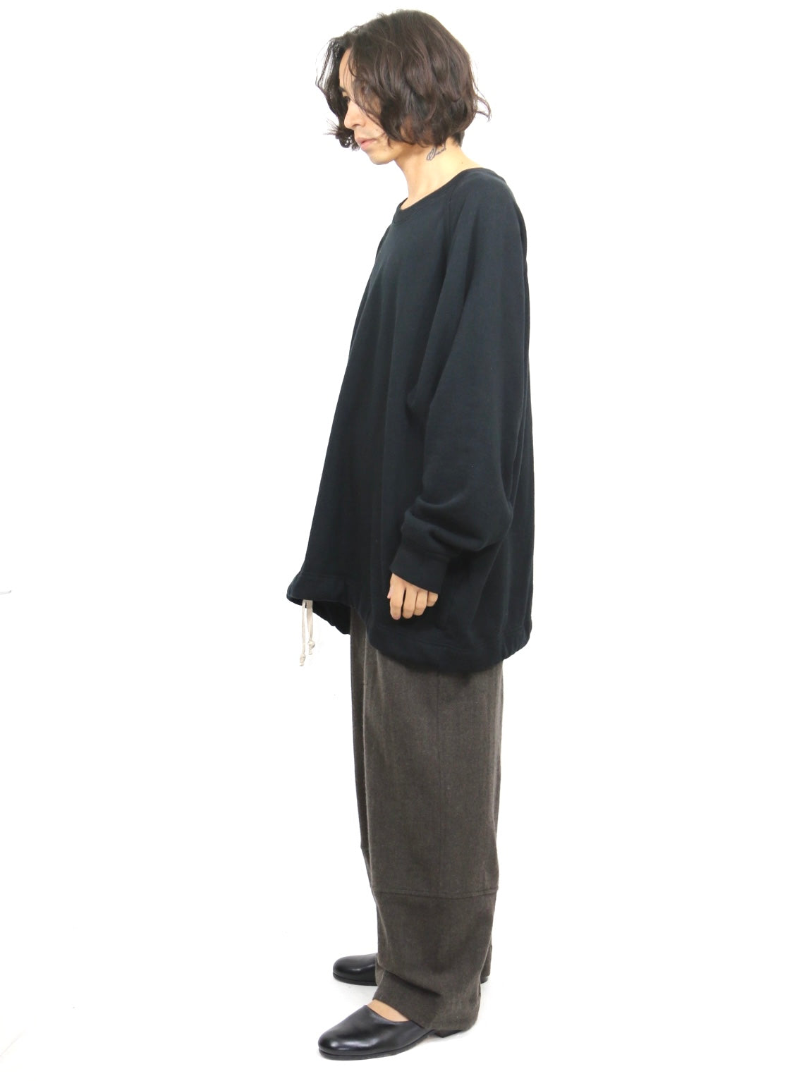 BALLOON SWEAT【O22TS5 】BLACK