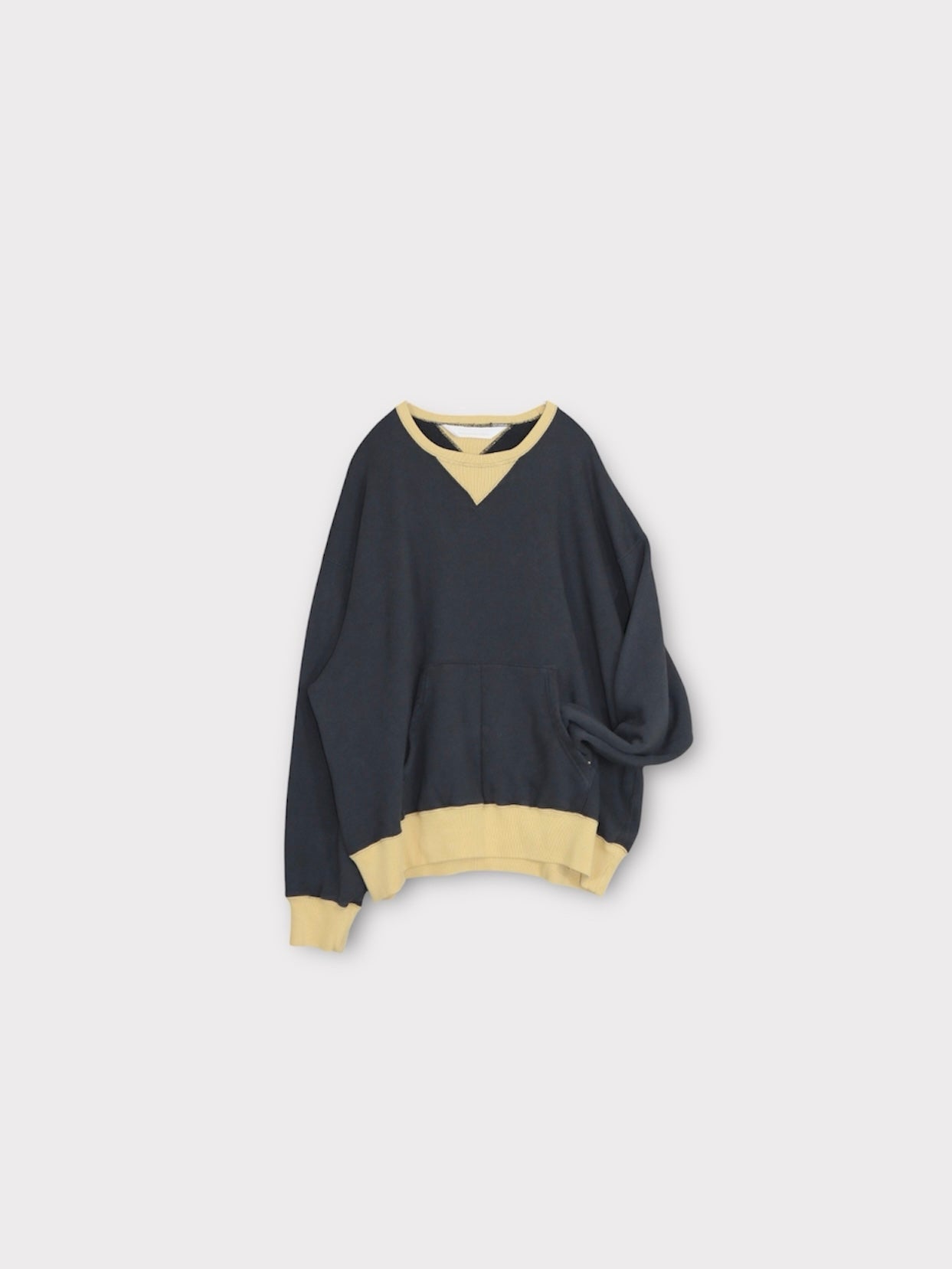 WV SWEAT【A115】OFF BLACK/AGING GOLD