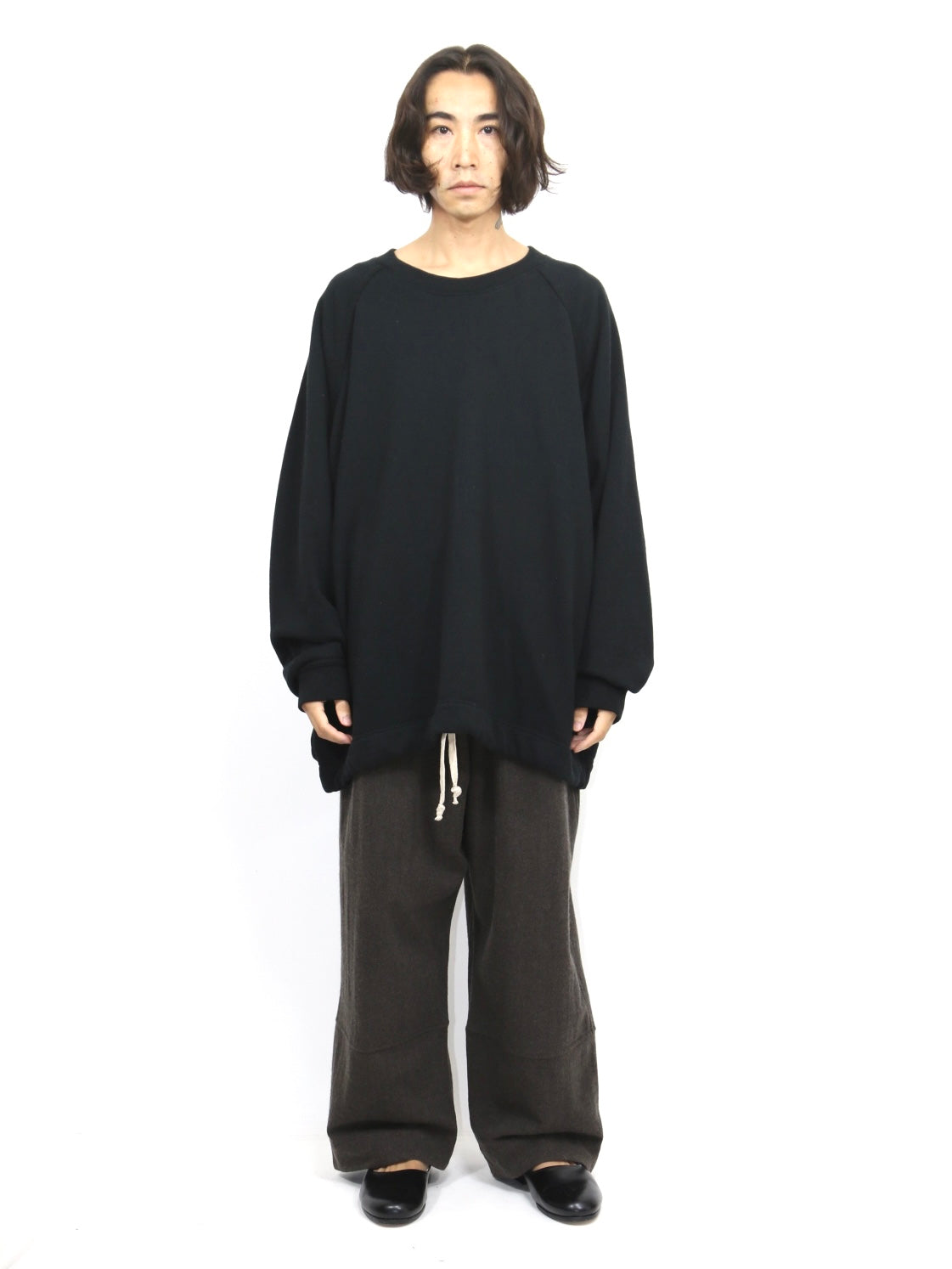 BALLOON SWEAT【O22TS5 】BLACK