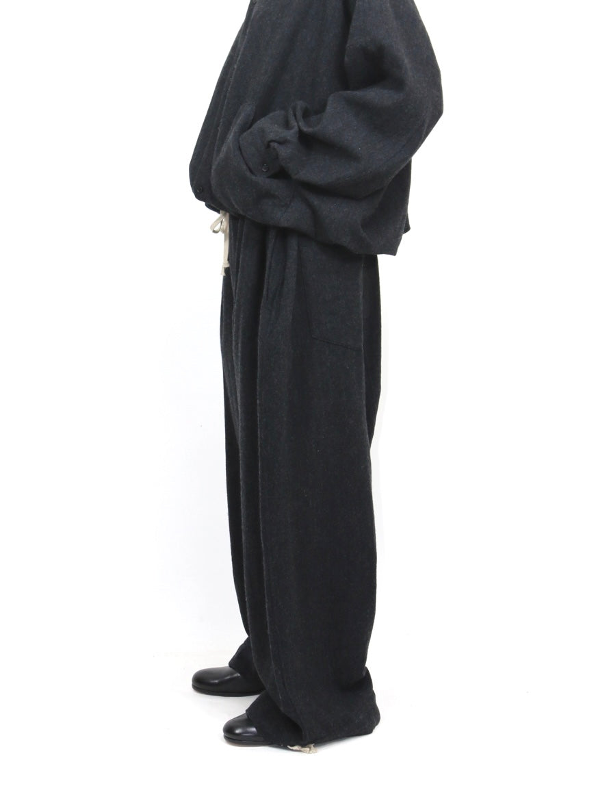 BALLOON TROUSERS【O22TR2】ANTHRACITE