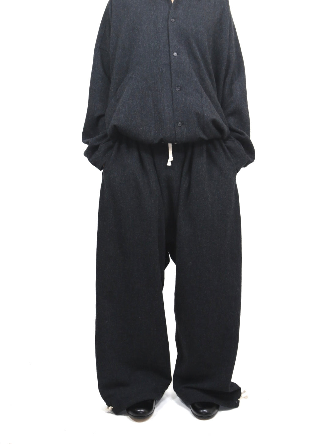 BALLOON TROUSERS【O22TR2】ANTHRACITE
