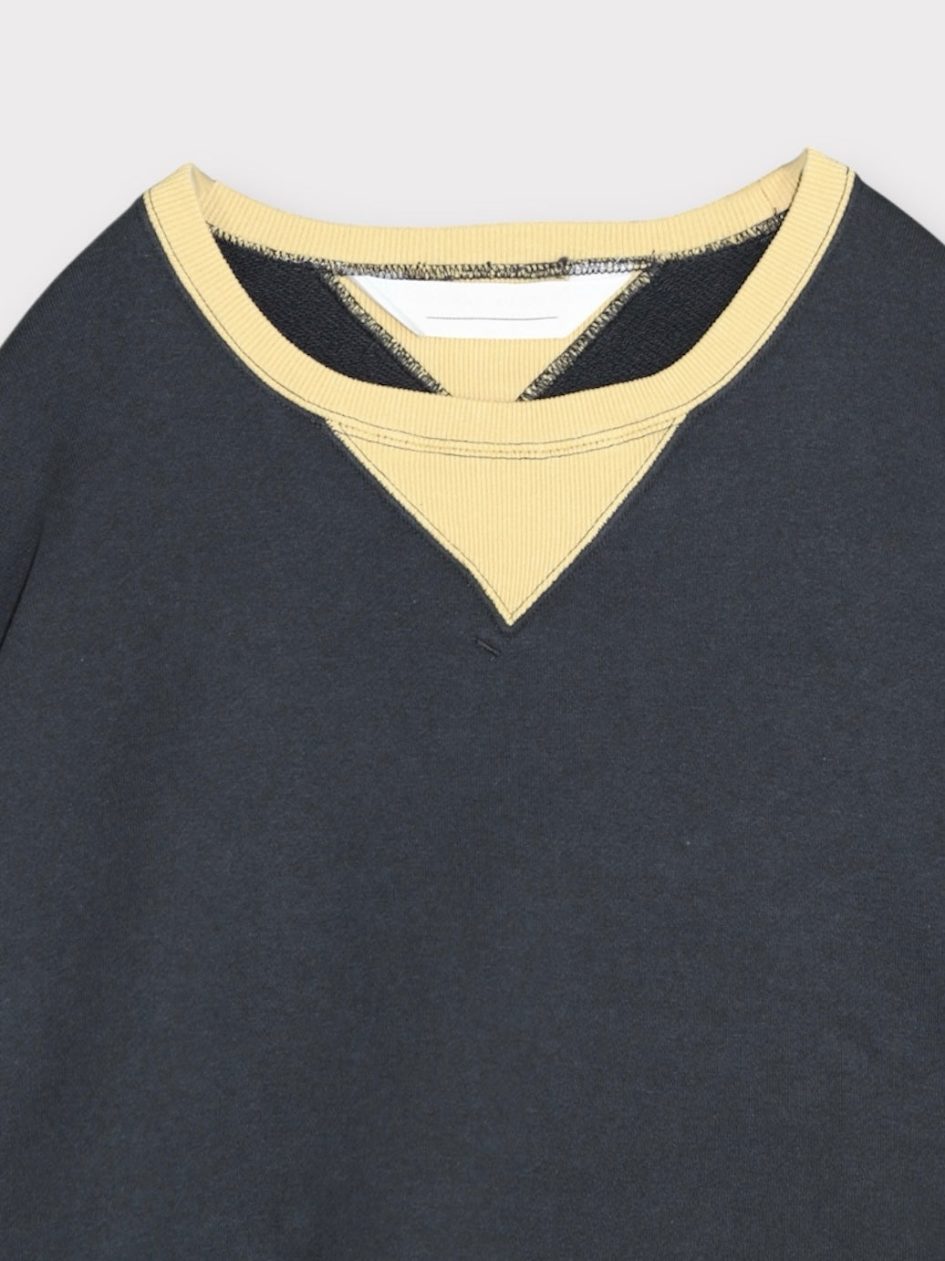 WV SWEAT【A115】OFF BLACK/AGING GOLD