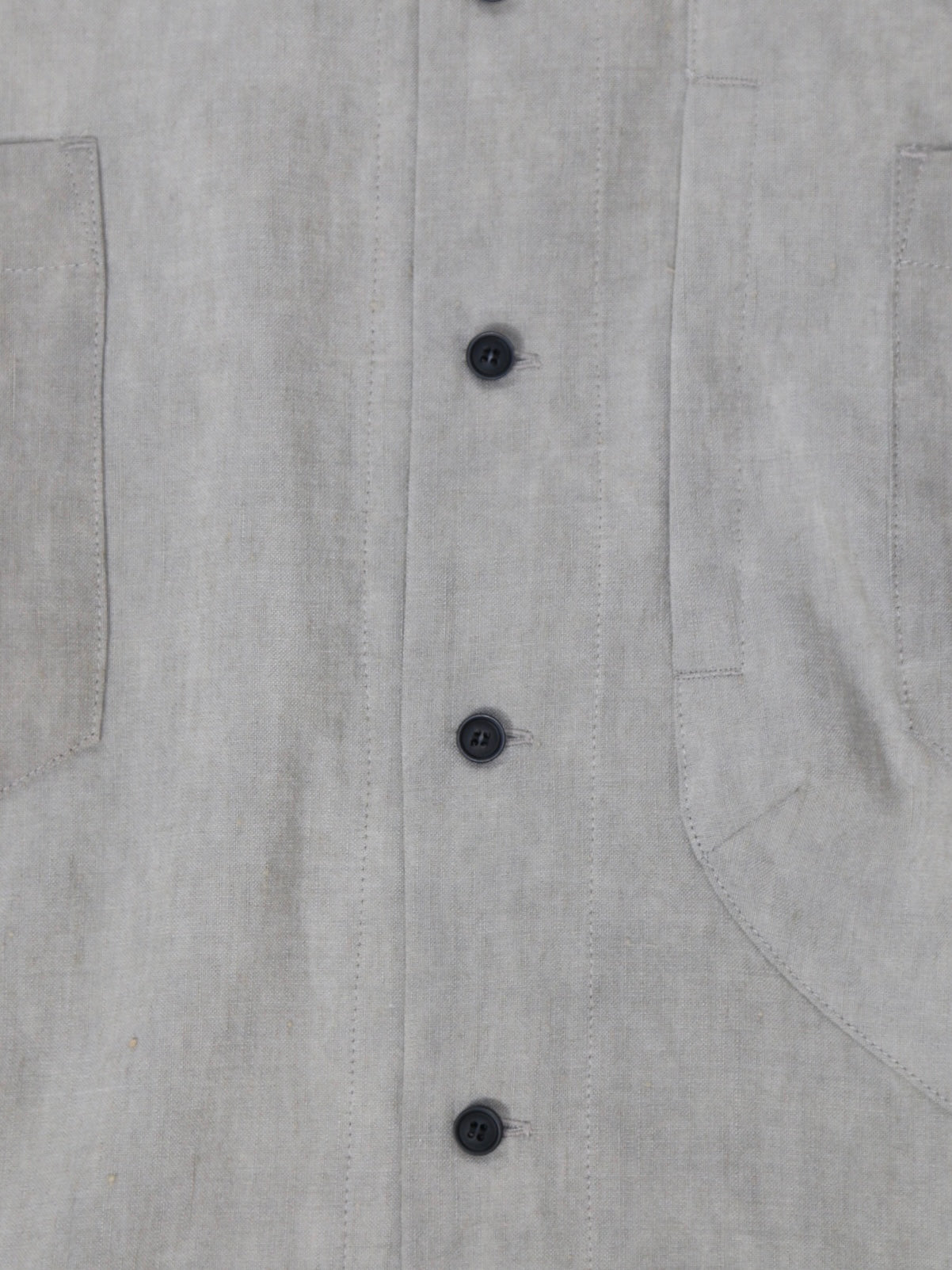 WIDE EASY SHIRT【O20SRT1】SUMI GREY