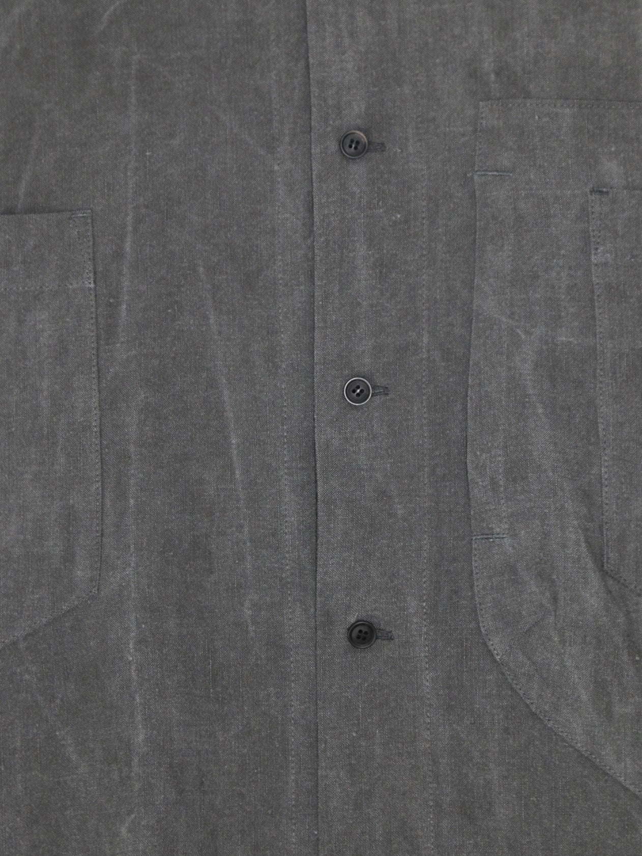 WIDE EASY SHIRT【O20SRT1】OFF BLACK