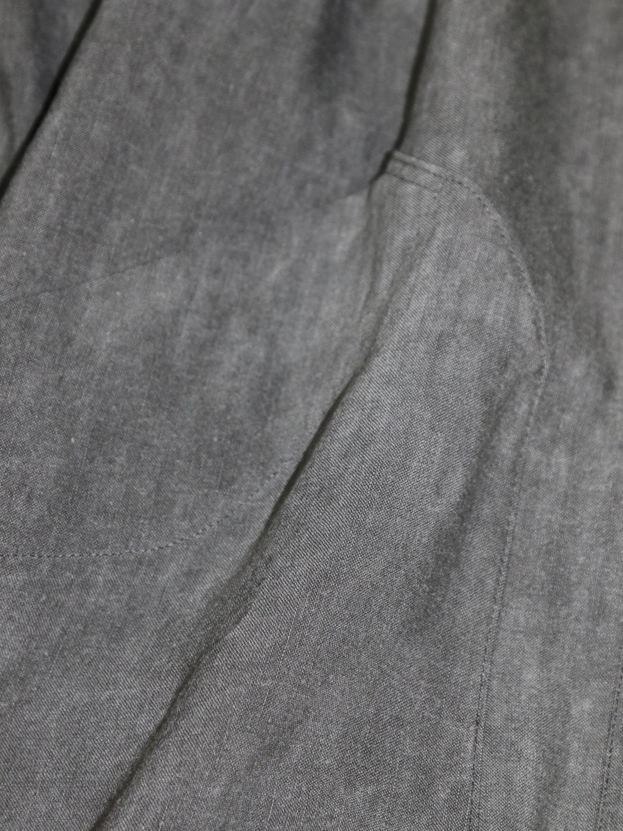 GRANDAD SHIRT【O20SRT2】OFF BLACK