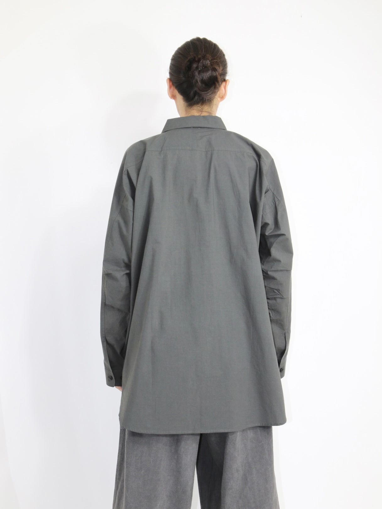 WIDE EASY SHIRT【O20SRT1】DK GREY