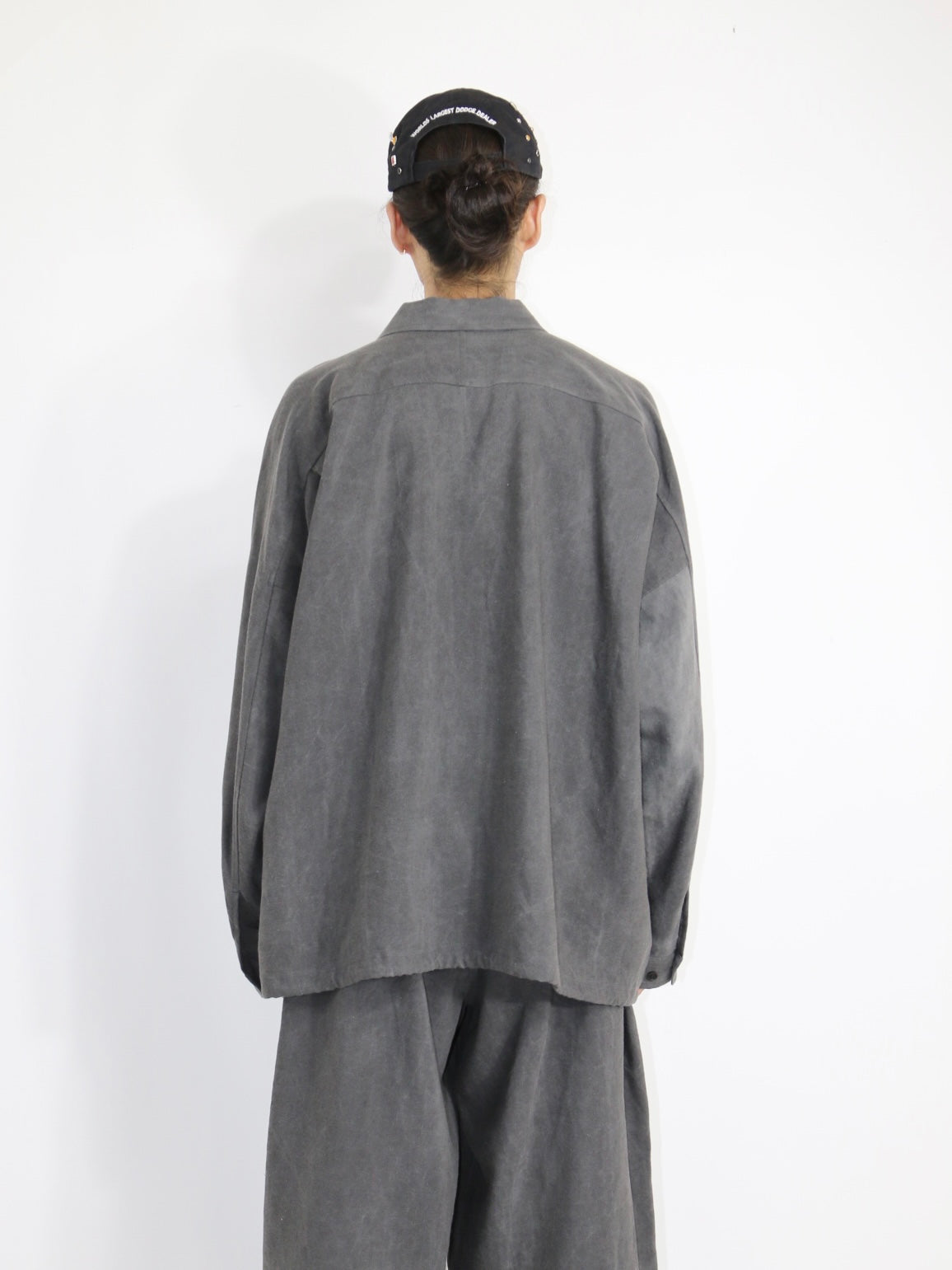 BALLOON SHIRT【O20SRT3】OFF BLACK