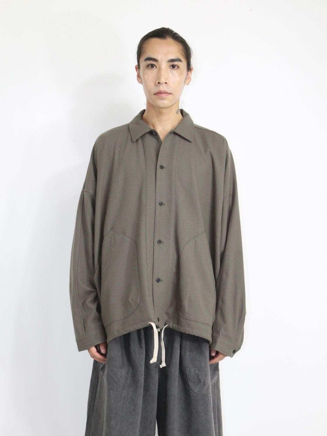BALLOON SHIRT【O20SRT3】TAUPE