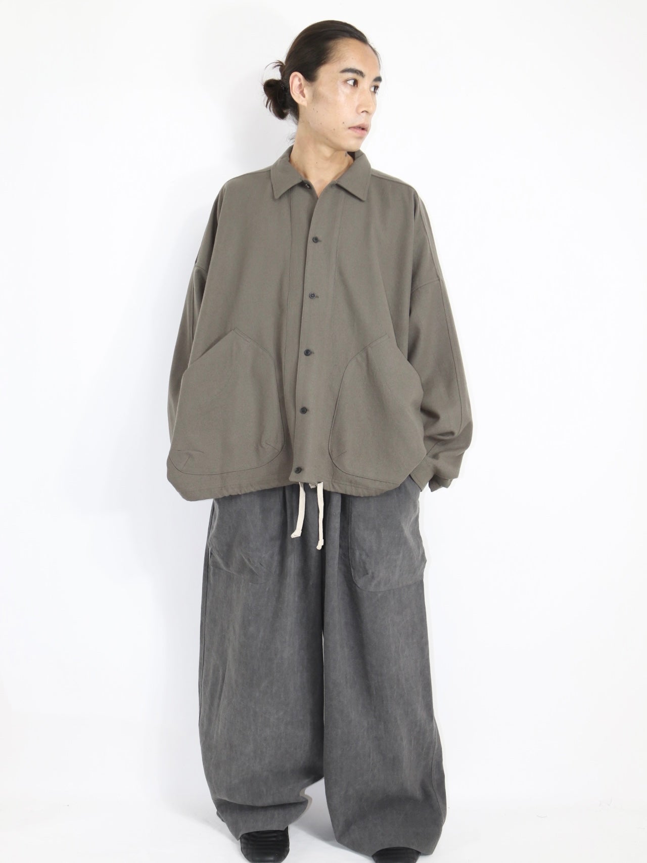 BALLOON SHIRT【O20SRT3】TAUPE