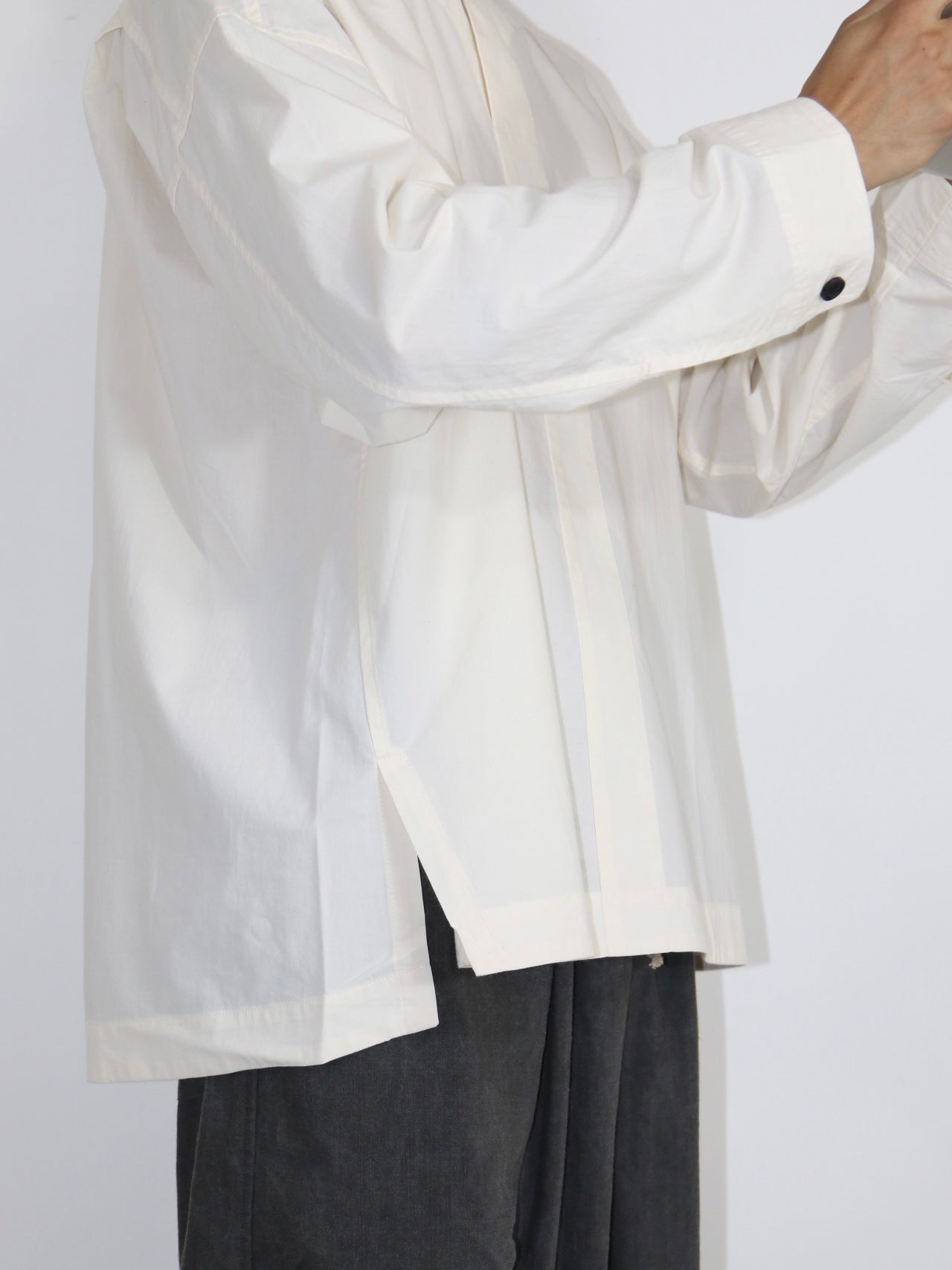 WOVEN LONG SLEEVE TEE【O20WTS1】KINARI