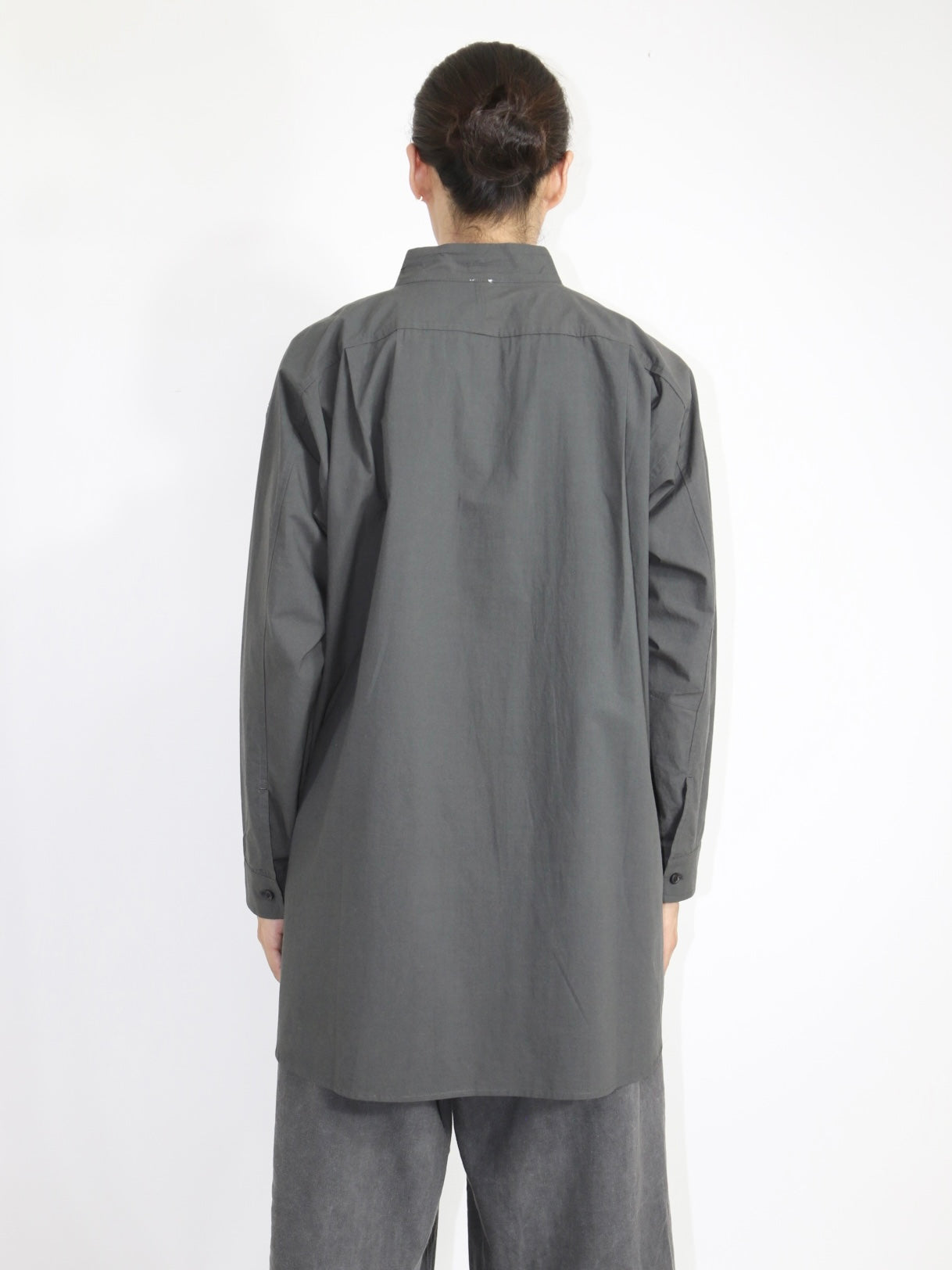 GRANDAD SHIRT【O20SRT2】DK GREY