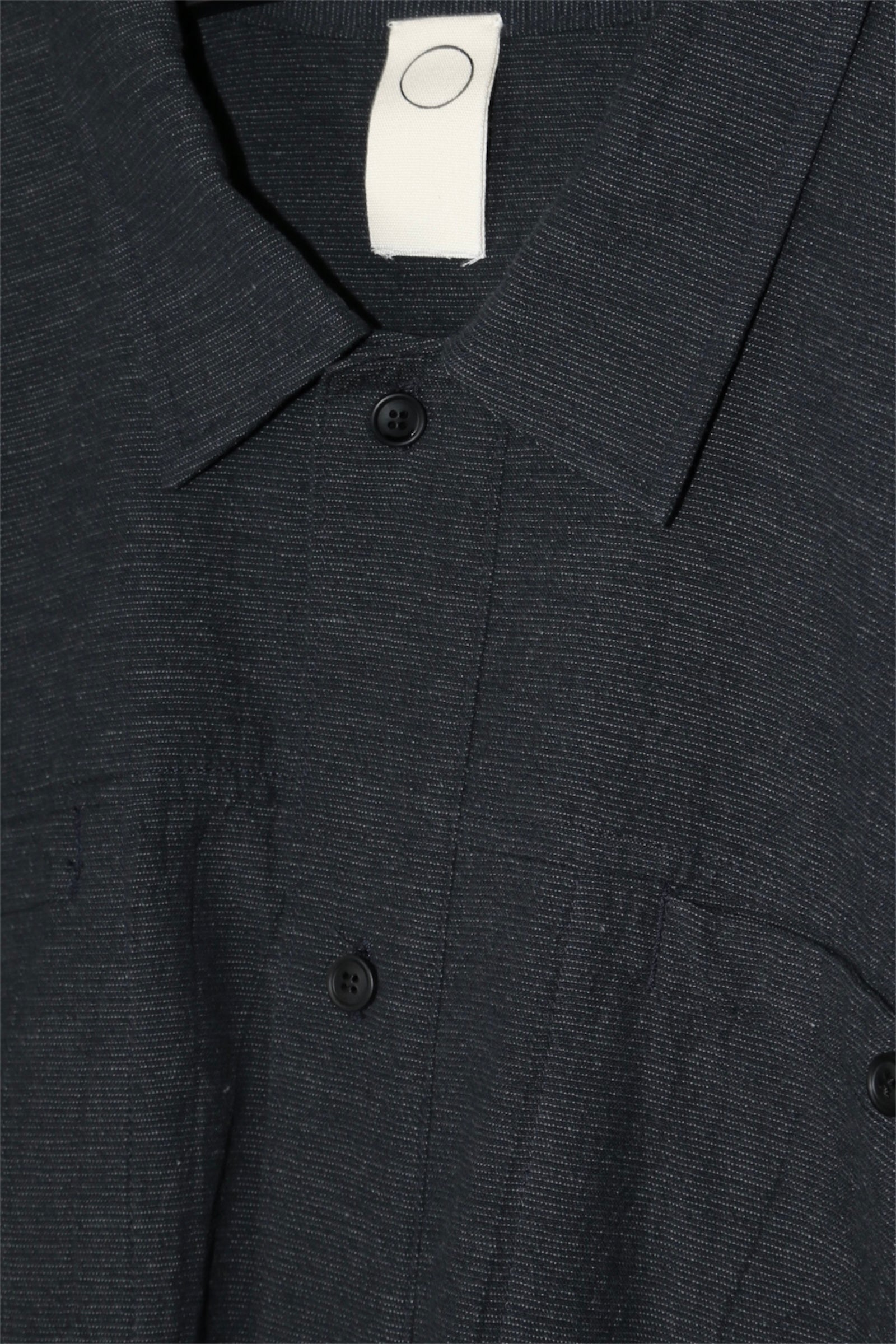 OVERSIZED SHORT SLEEVE SHIRT【O21SRT1】ANTHRACITE